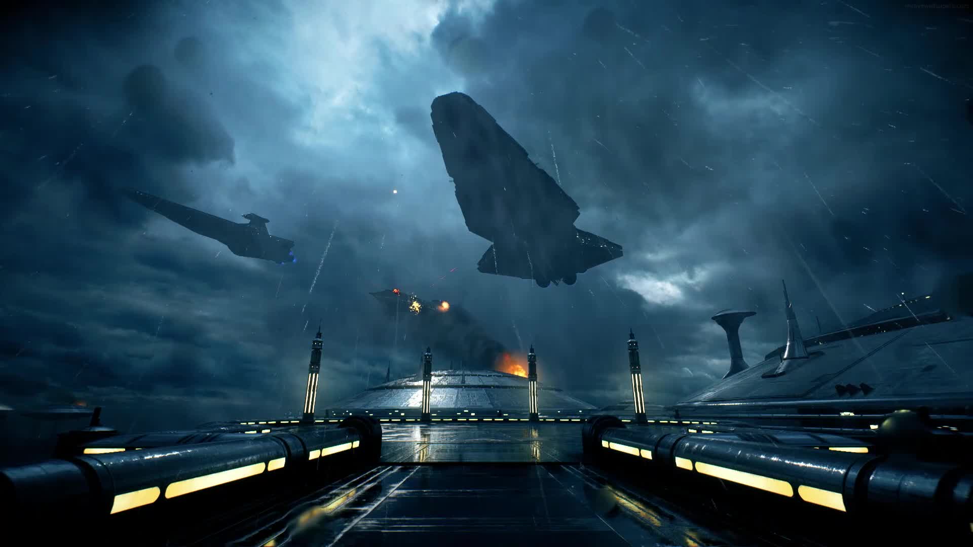 PC Battle of Kamino Star Wars Battlefront II Live Wallpaper Free