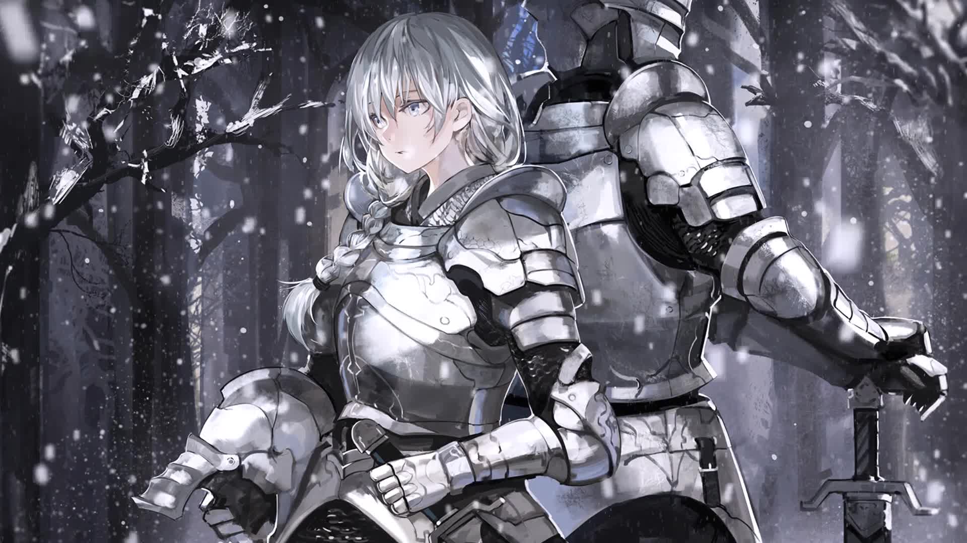 PC Armor Anime Girl Live Wallpaper Free