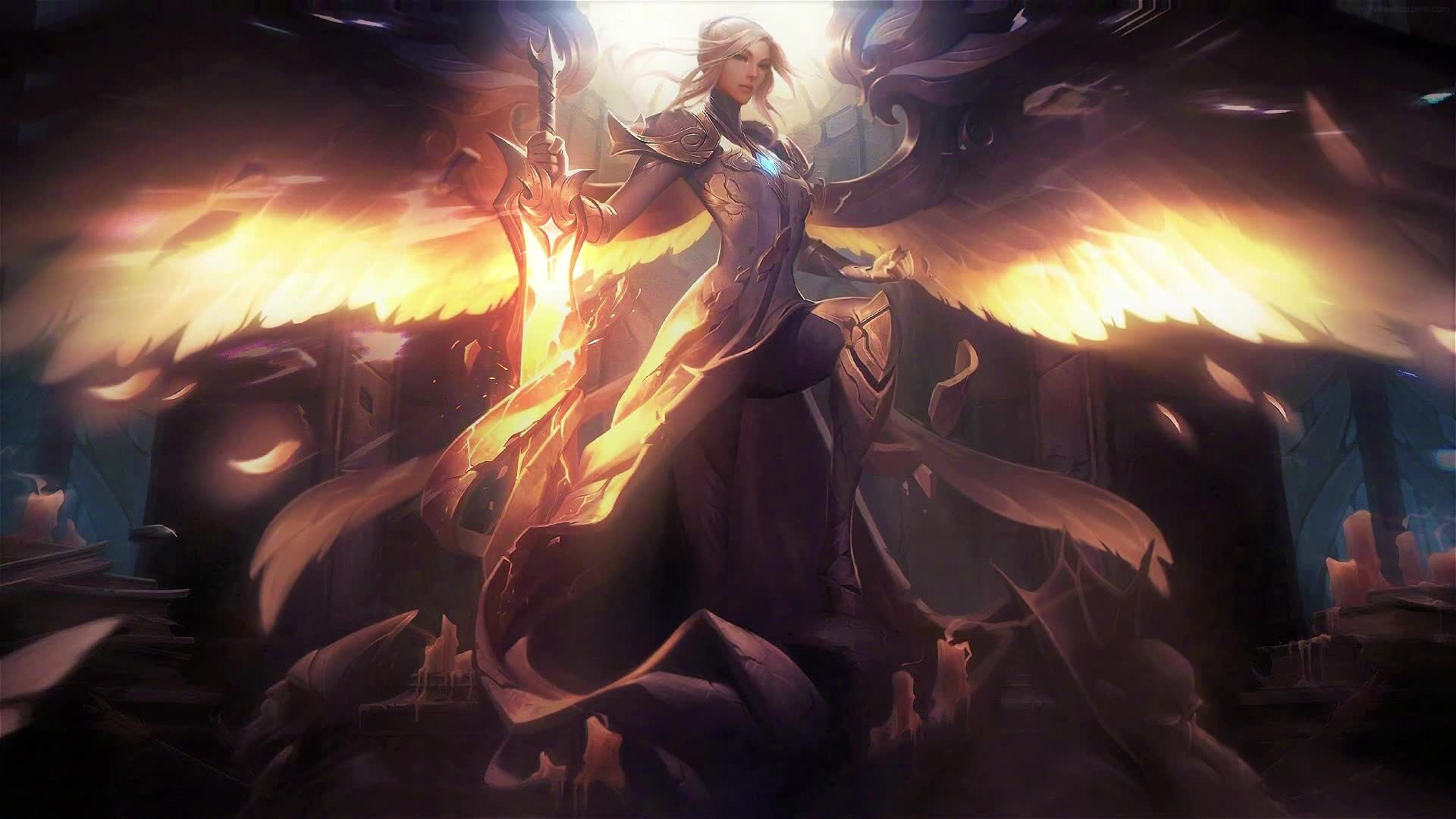 PC Silver Kayle Unmasked LoL Live Wallpaper Free