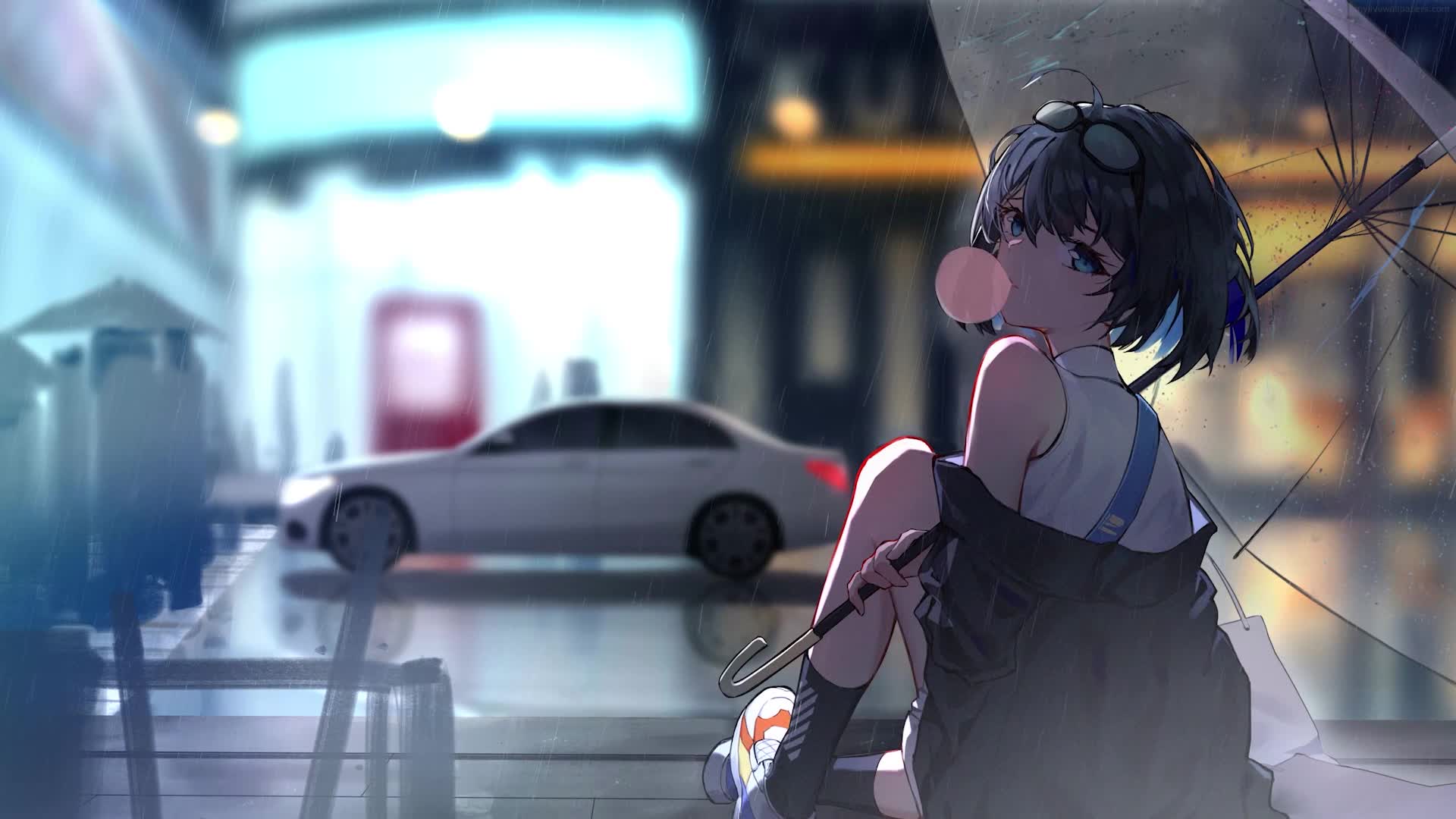 PC Seele Bubble Gum Honkai Impact Live Wallpaper Free