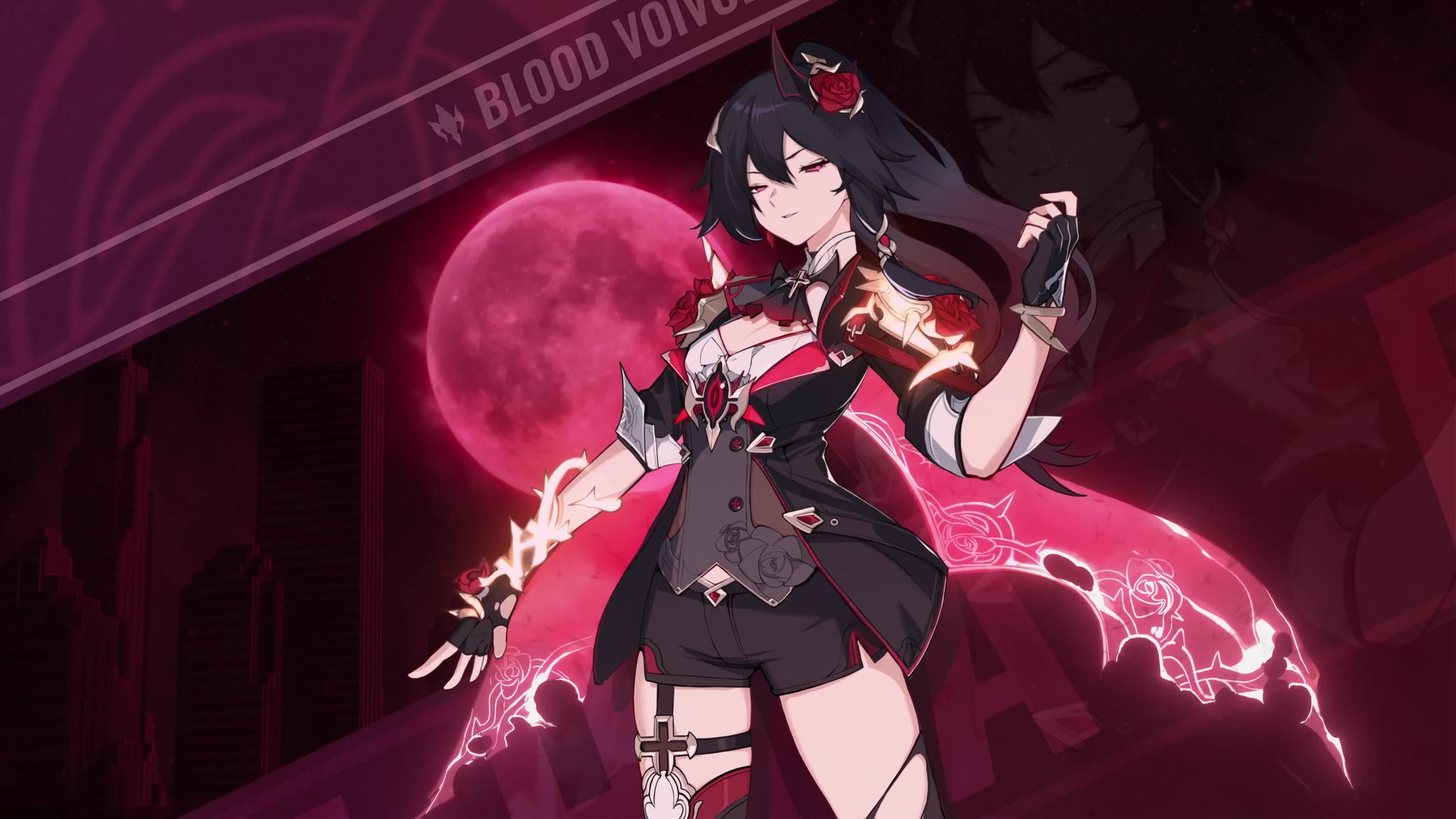 PC Fu Hua Blood Voivode Honkai Impact 4K Live Wallpaper Free