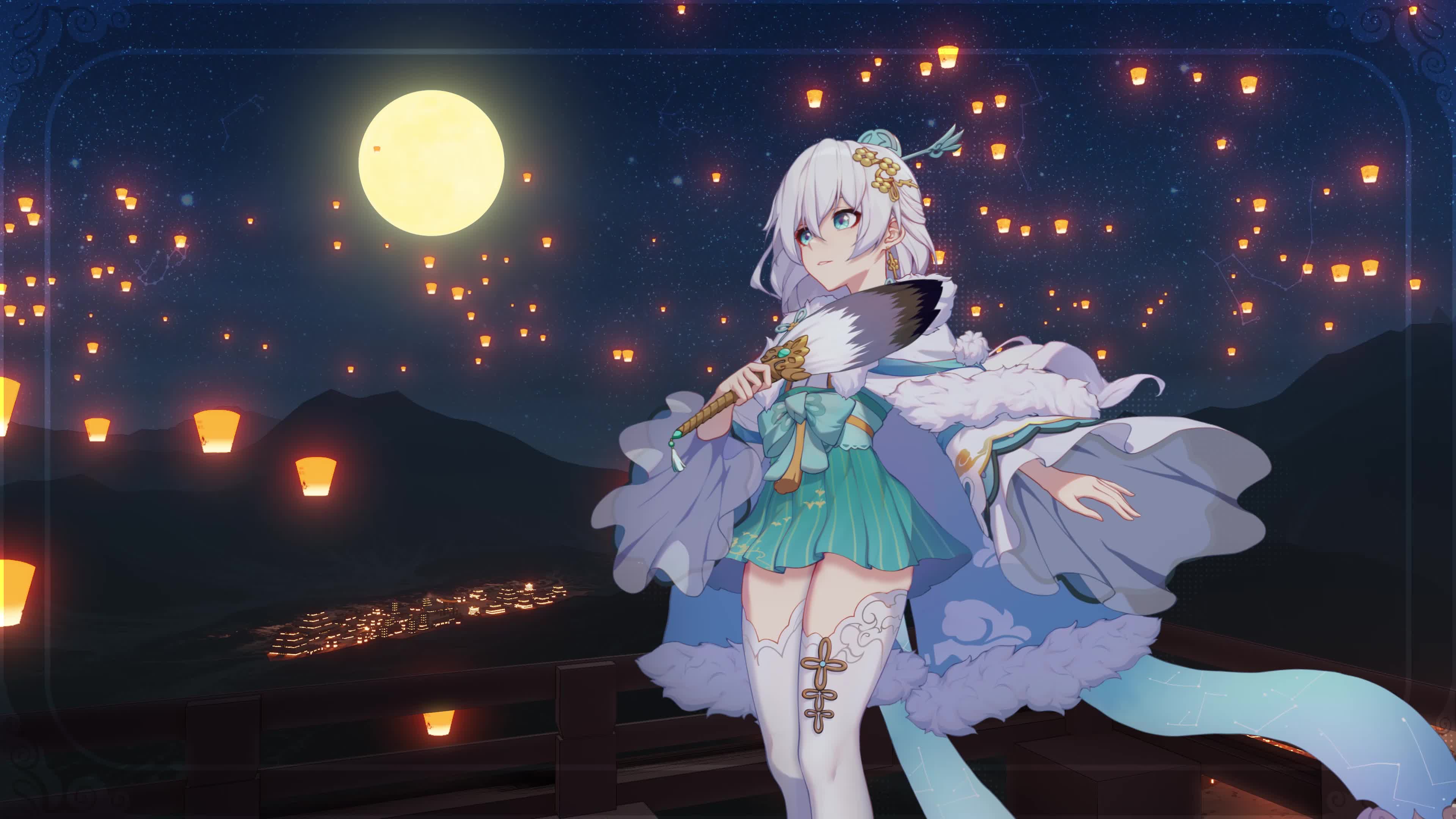 PC Long Night Lone Star 4K Live Wallpaper Free