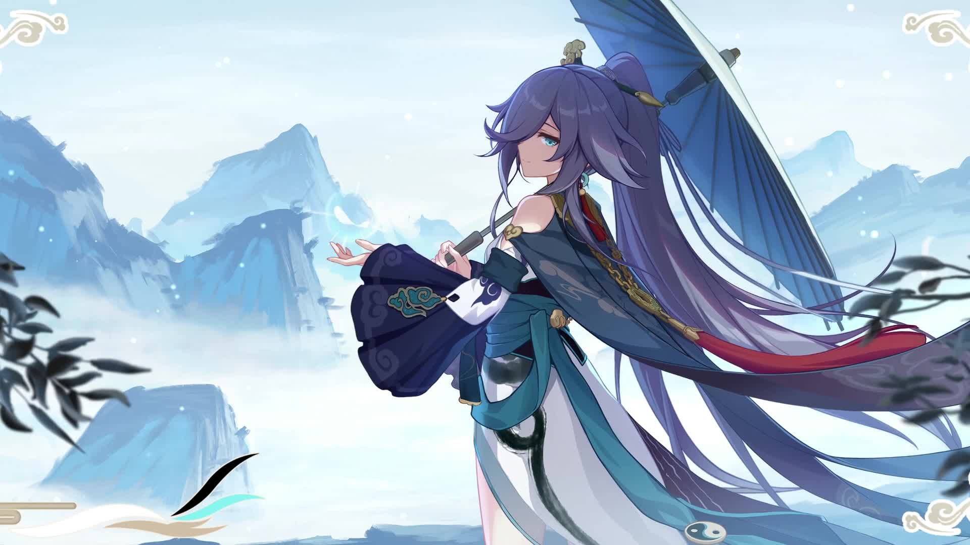 PC Azure Empyrea Honkai Impact 3 Live Wallpaper Free