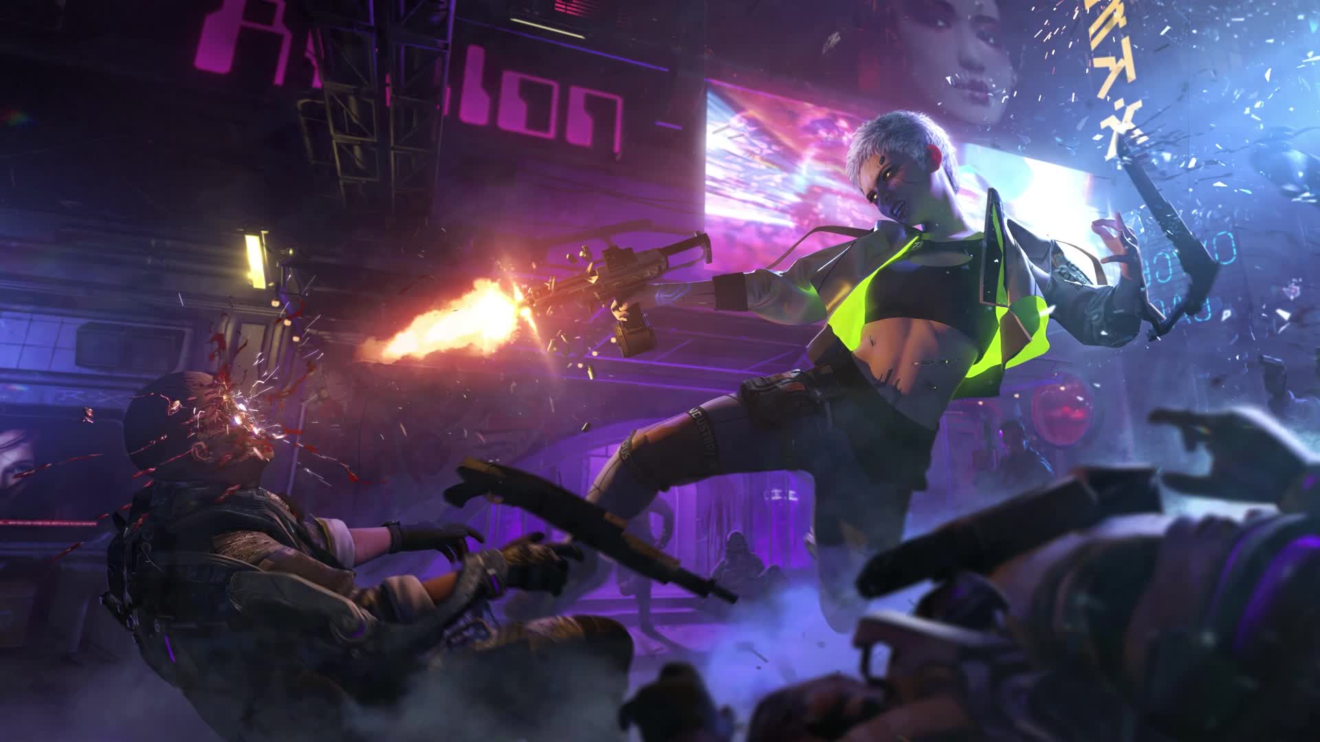 PC Ciri Cyberpunk 2077 Live Wallpaper Free