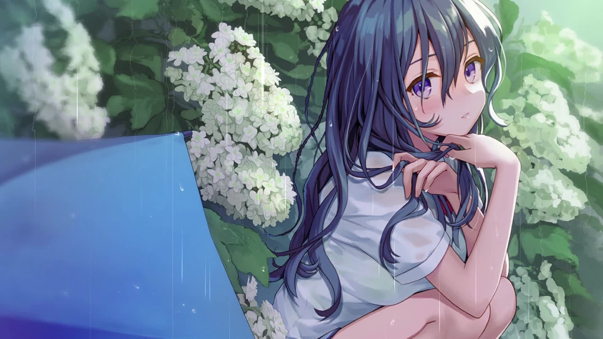 PC After Rain School Girl Live Wallpaper Free