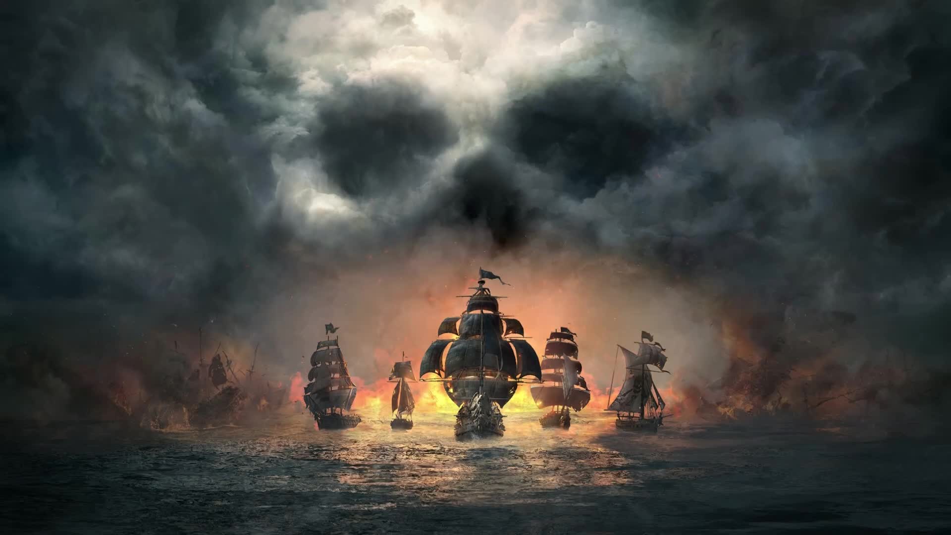 PC  Skull and Bones Live Wallpaper Free