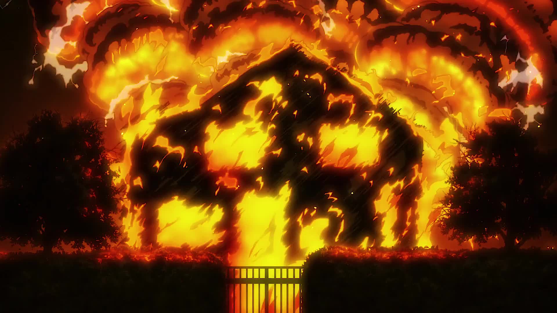 PC House on Fire Live Wallpaper Free