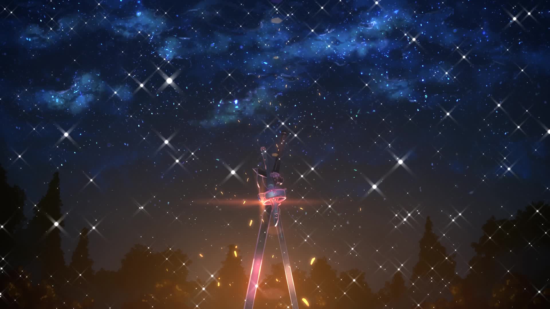PC Sparkles Sword Art Online Live Wallpaper Free