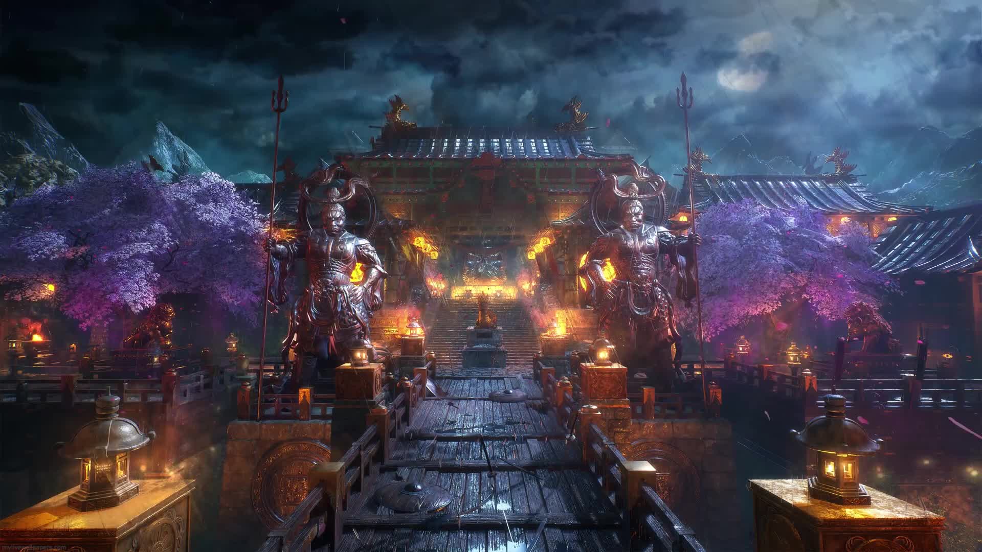 PC Temple Live Wallpaper Free