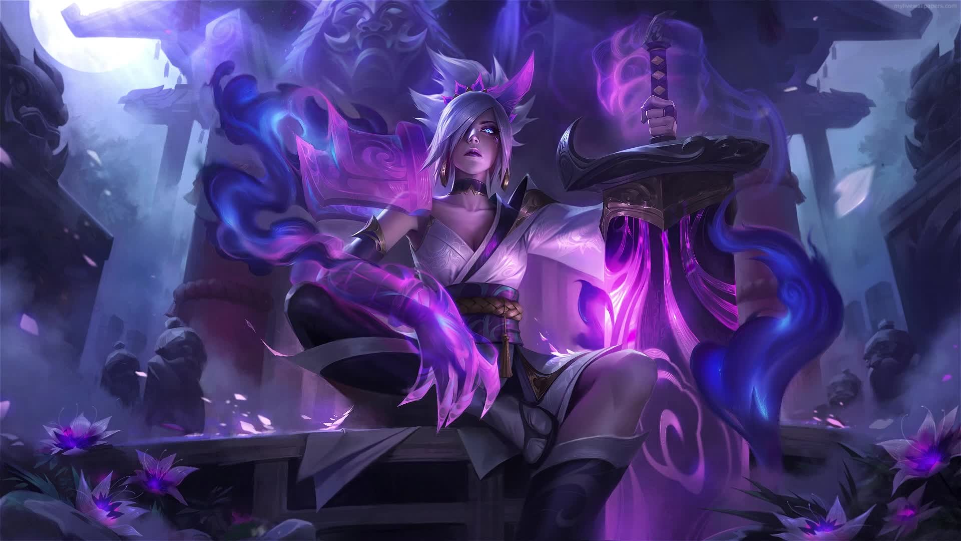 PC Spirit Blossom Riven LoL Live Wallpaper Free
