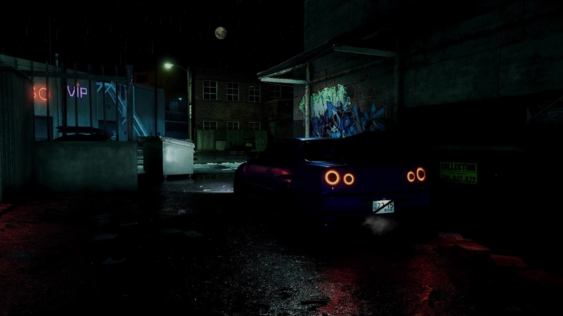 PC Nissan Skyline R34 GT R Live Wallpaper Free