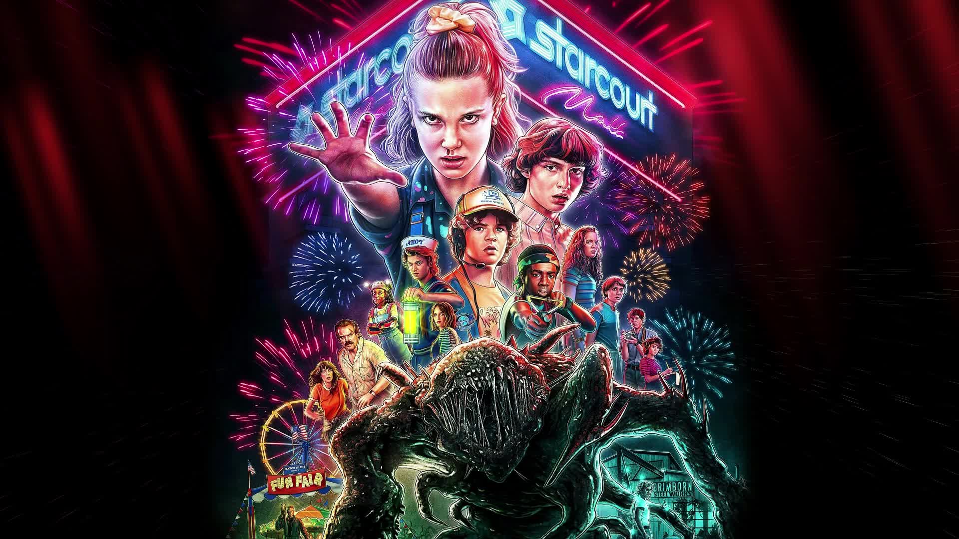 PC Stranger Things Season 3 Live Wallpaper Free