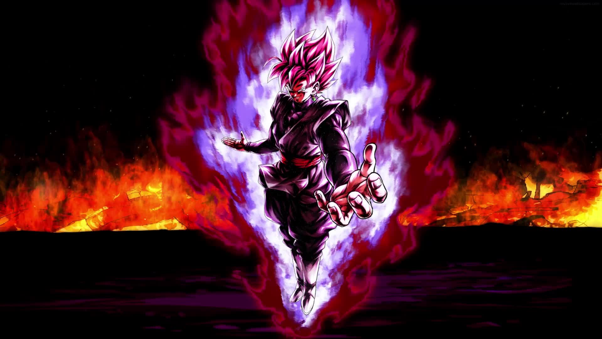 PC Super Saiyan Rose Goku Black Live Wallpaper Free