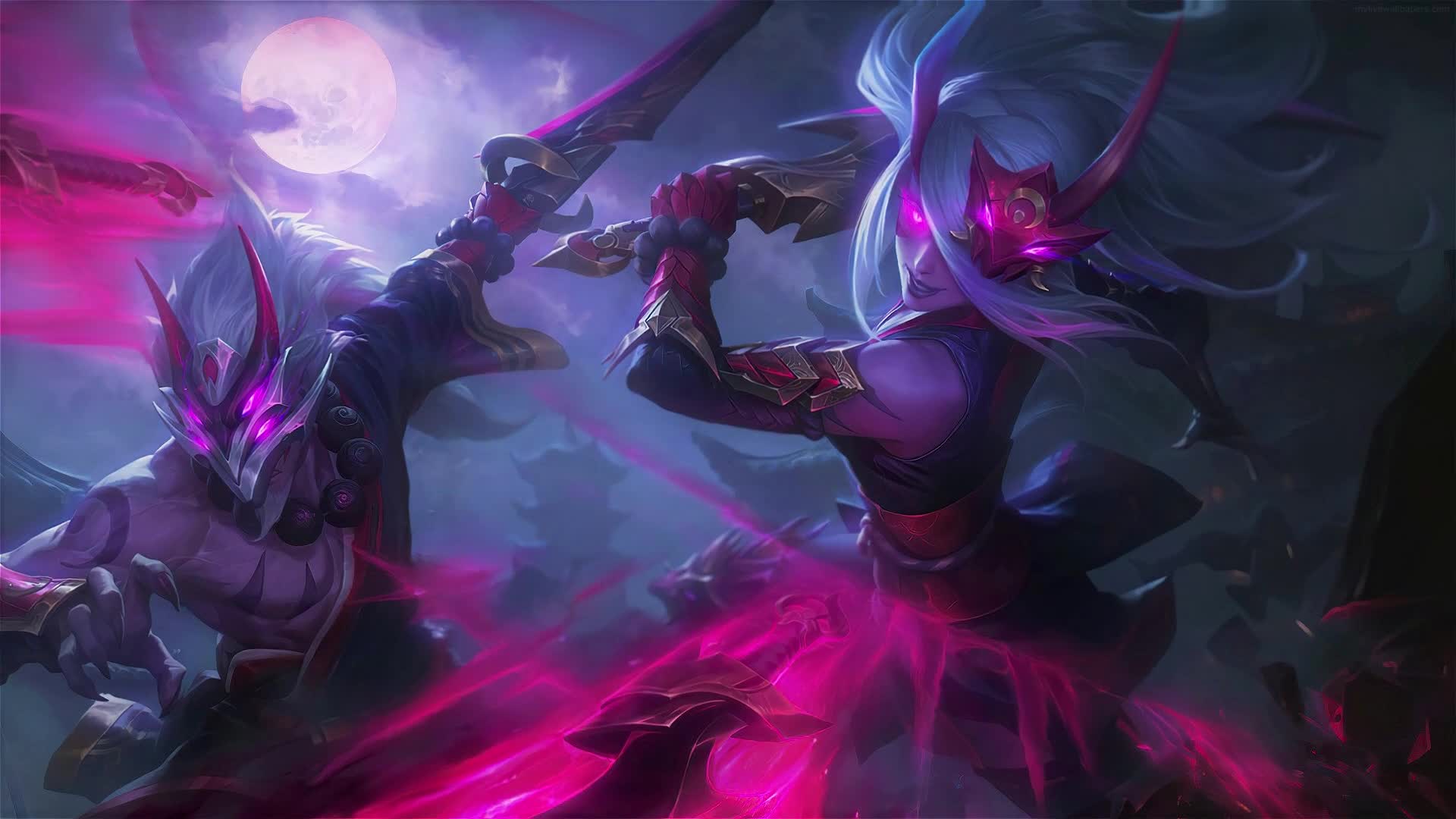 PC Katarina and Master Yi LoL Live Wallpaper Free