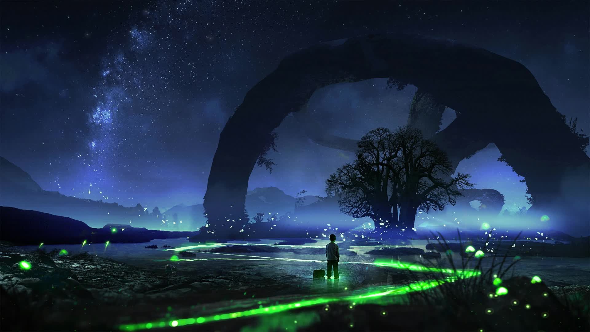 PC Strange Place Live Wallpaper Free