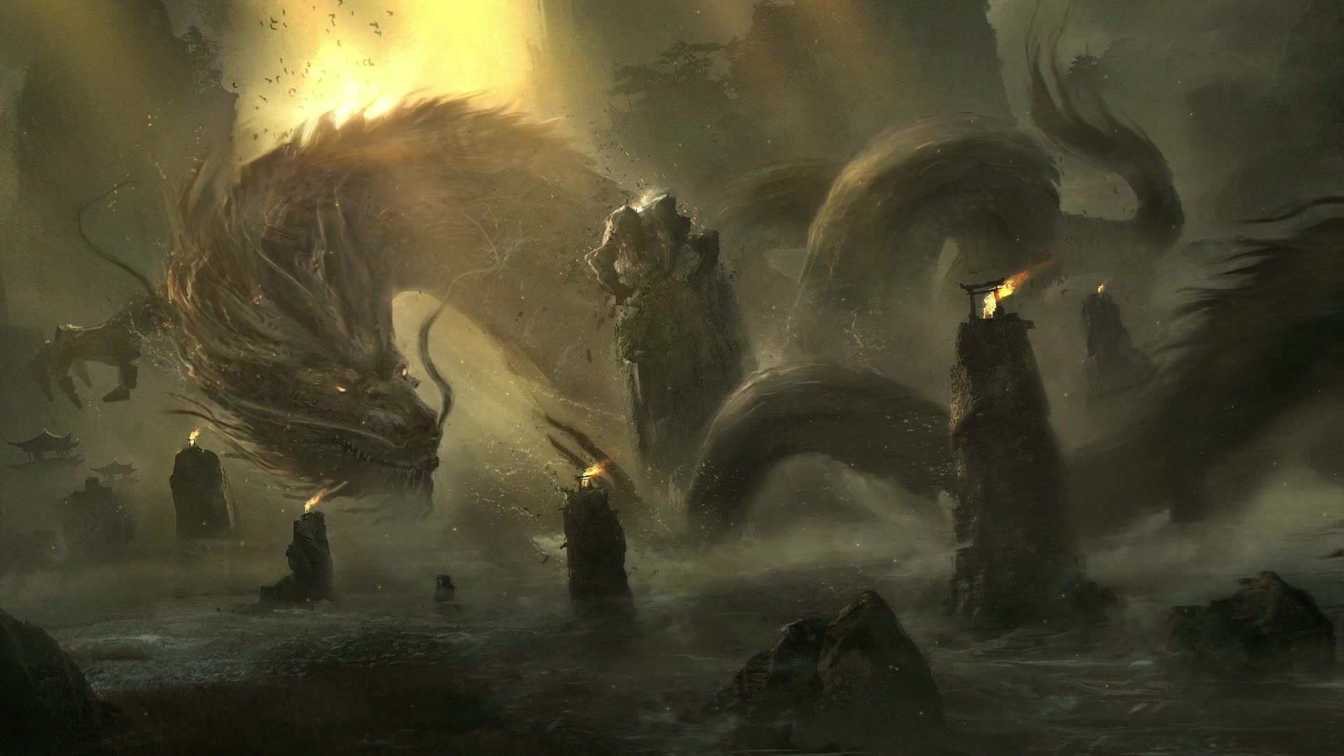 PC Mythical Dragon Live Wallpaper Free