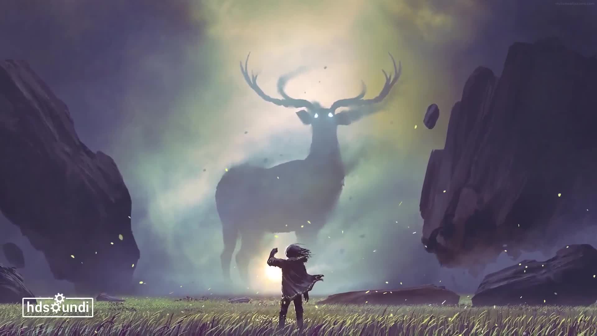 PC Fantasy Deer Live Wallpaper Free