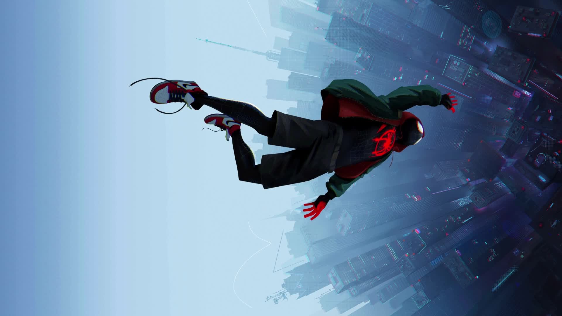 PC Spiderman Spider Verse Live Wallpaper Free
