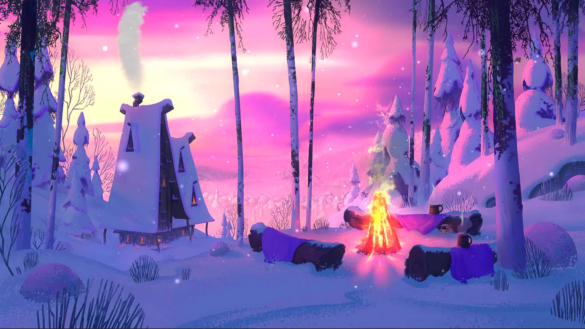 PC Blaze Warm Live Wallpaper