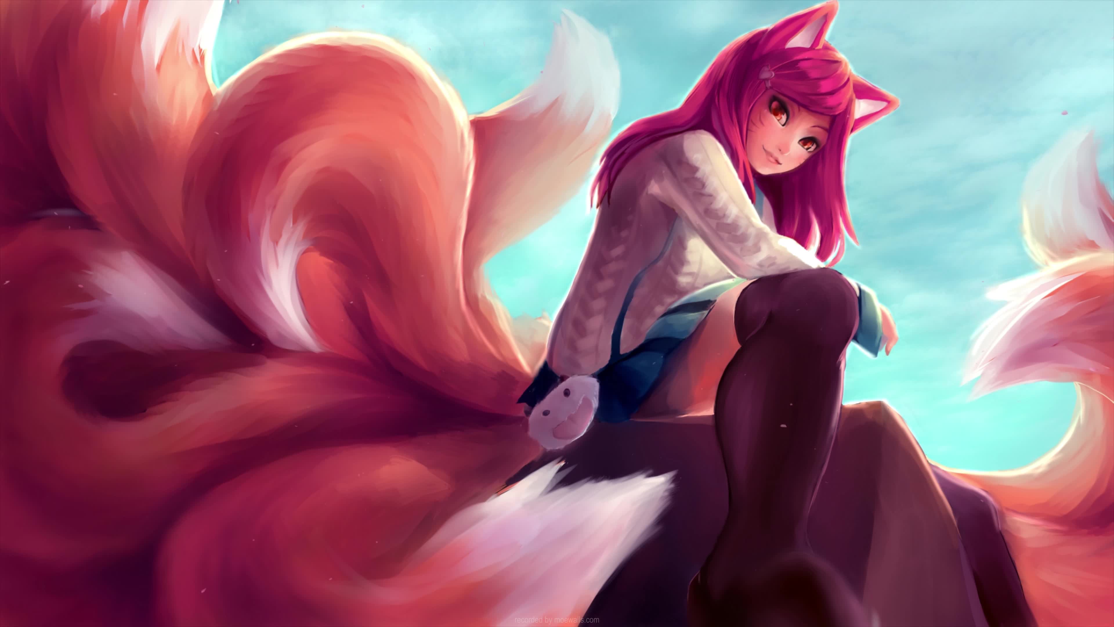 4K Academy Ahri League Of Legends Live Wallpaper For PC