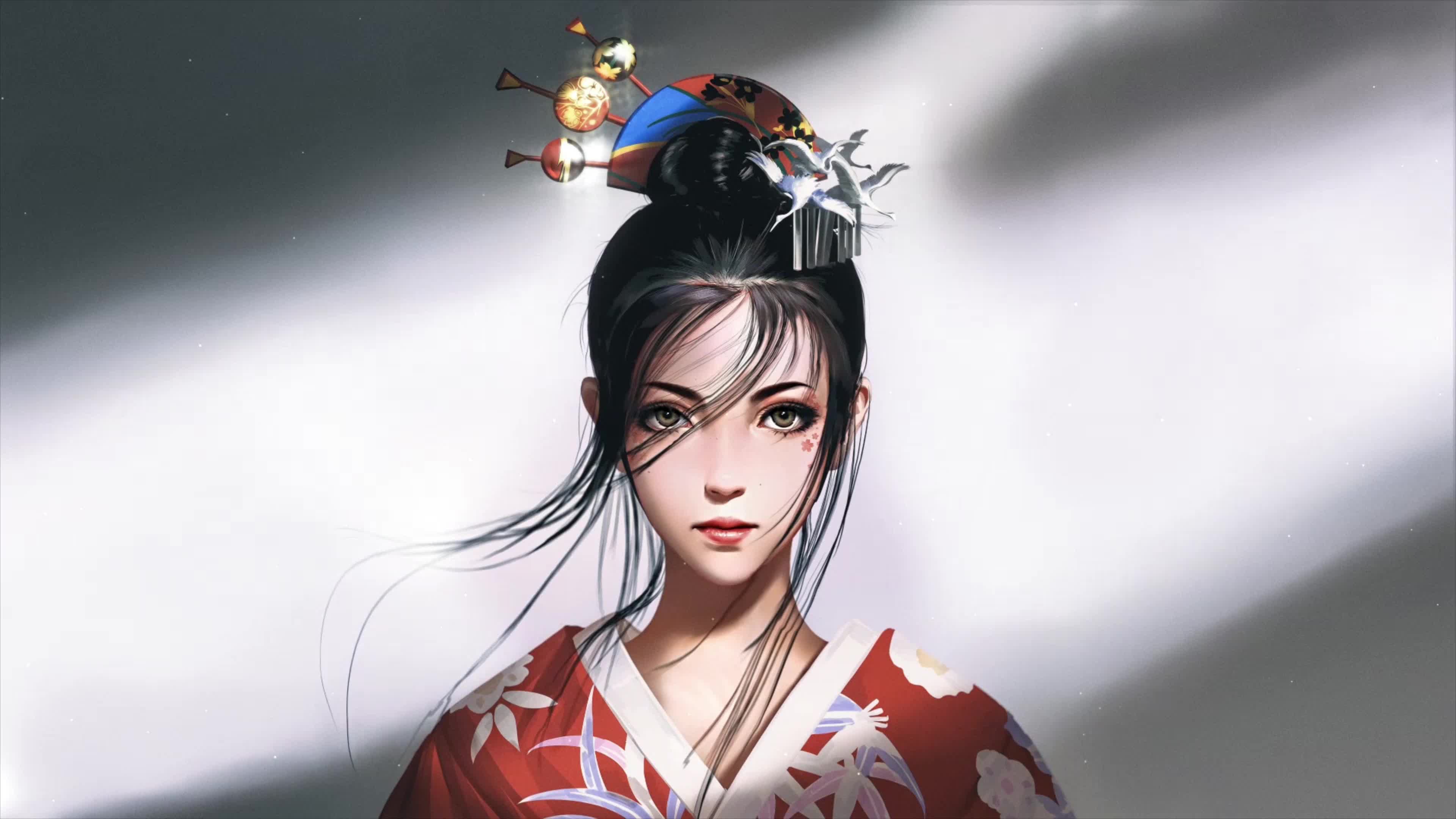 4K Beautiful Chinese Girl Live Wallpaper For PC
