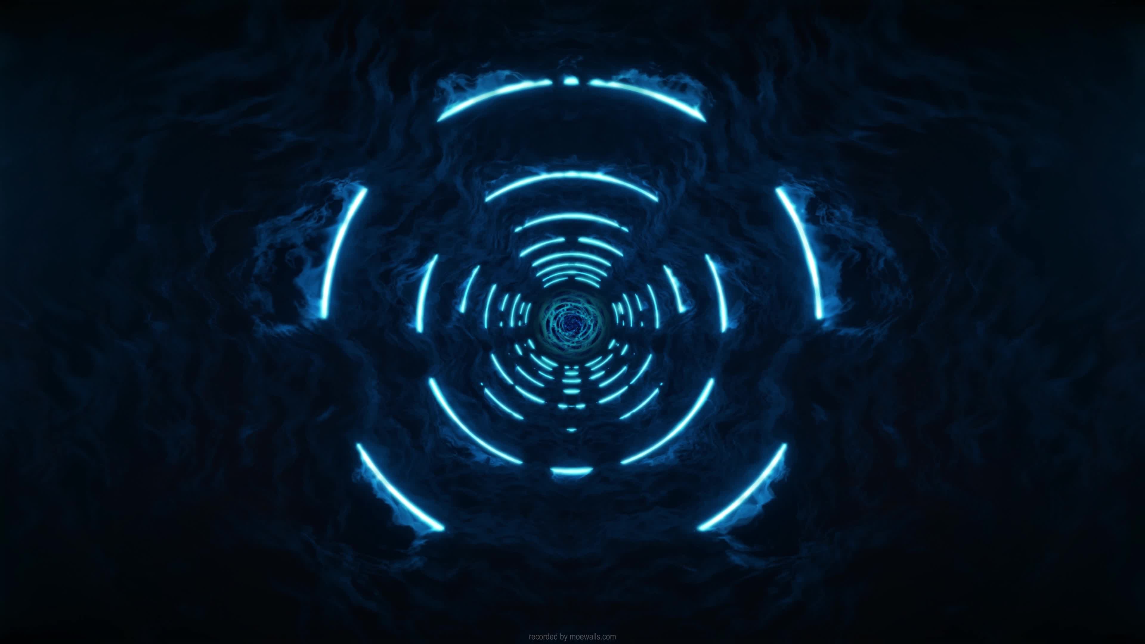 4K Galactic Portal Live Wallpaper For PC