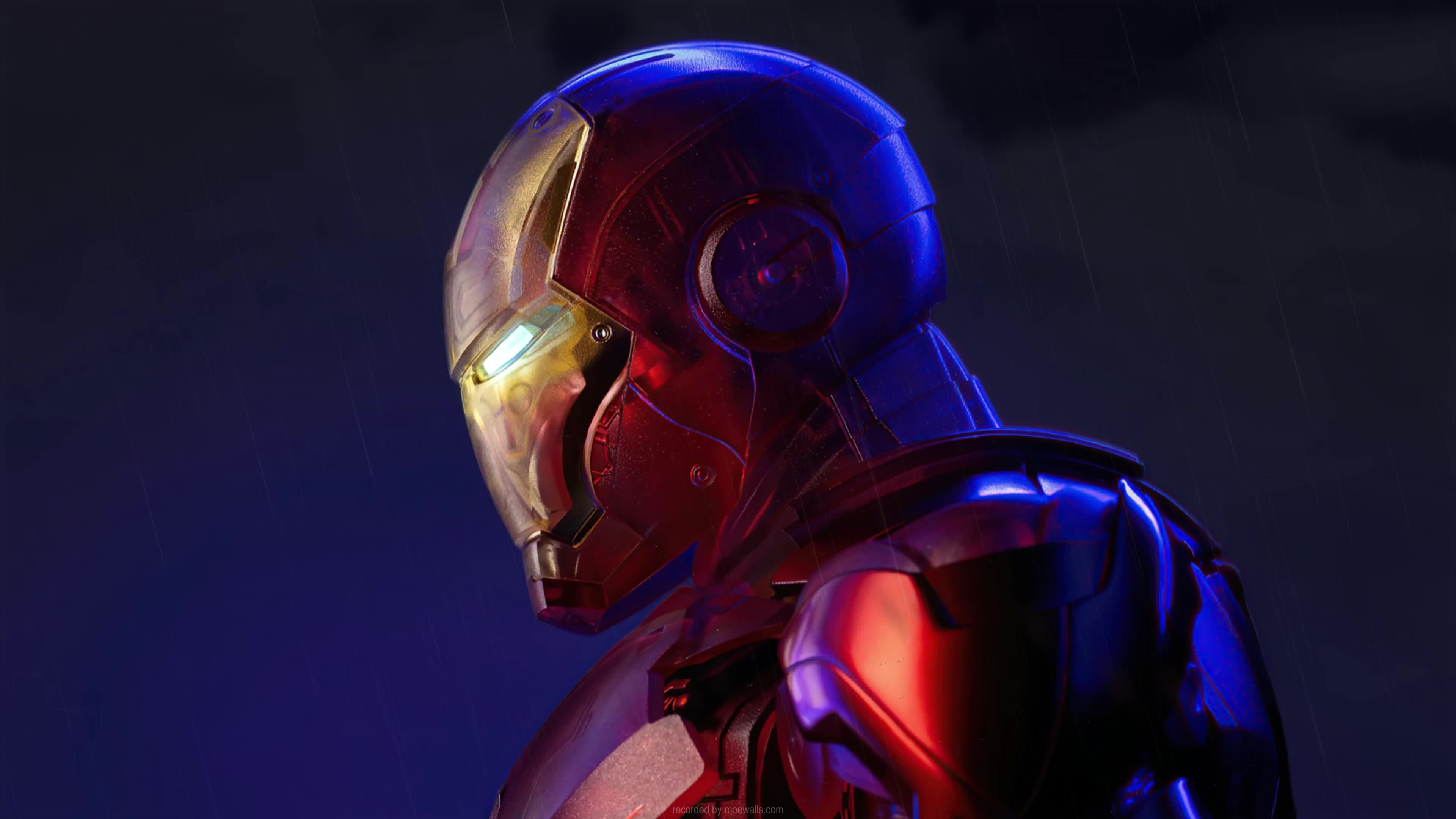 4K Iron Man Live Wallpaper For PC