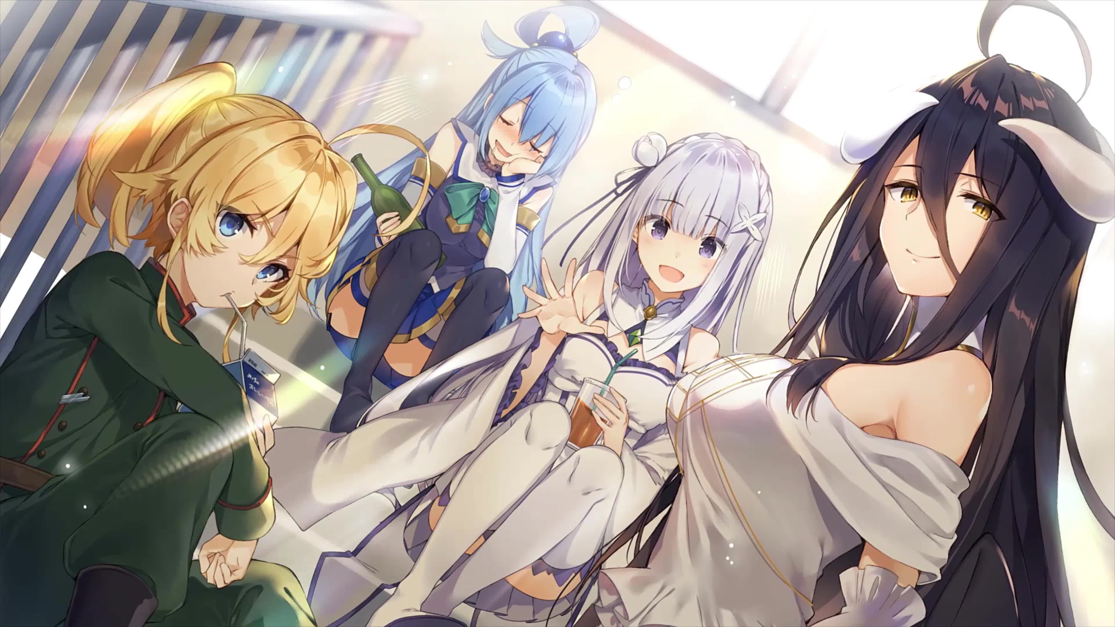 4K Isekai Quartet Live Wallpaper For PC