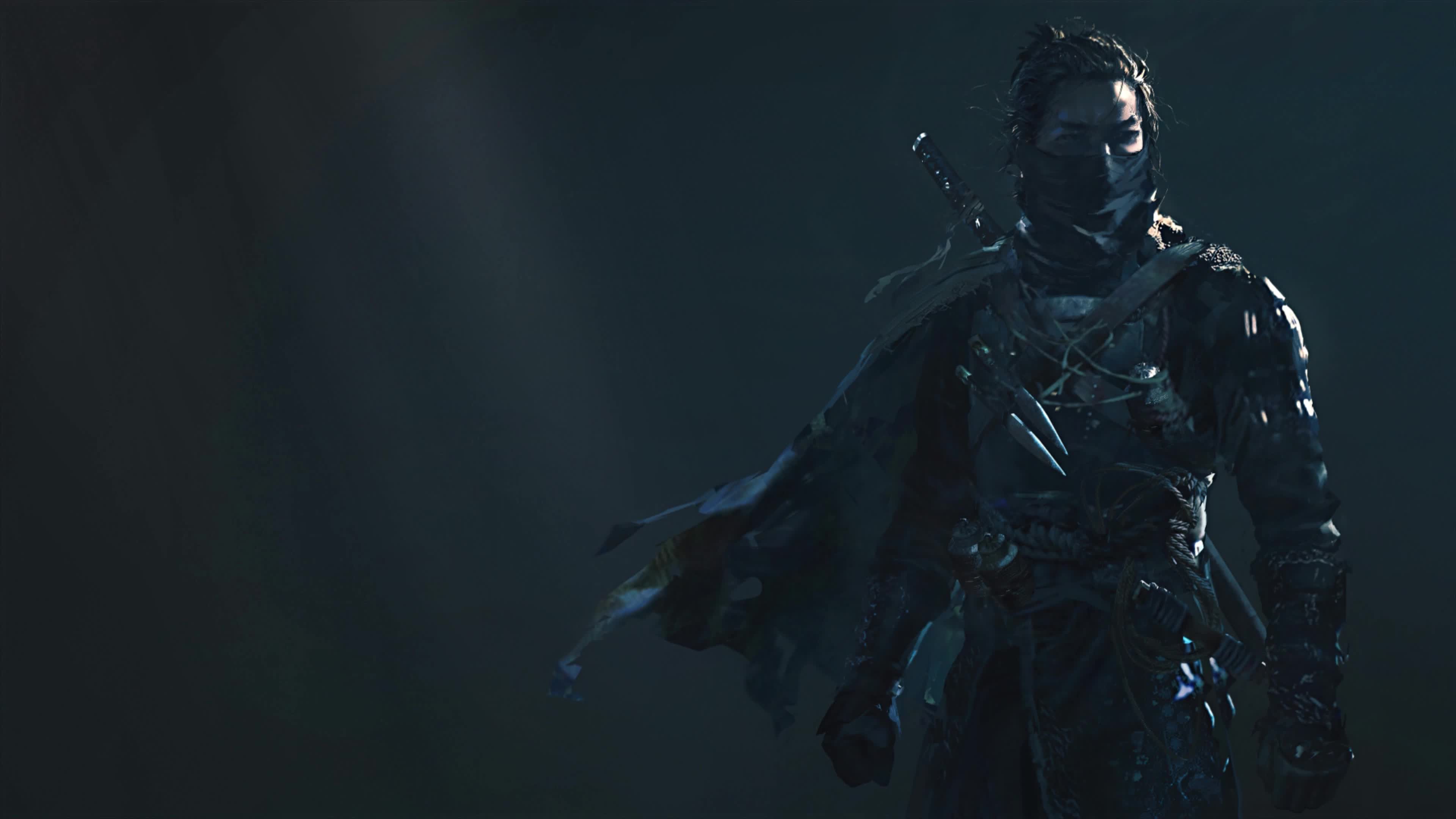 4K Jin Sakai Ghost Of Tsushima 1 Live Wallpaper For PC