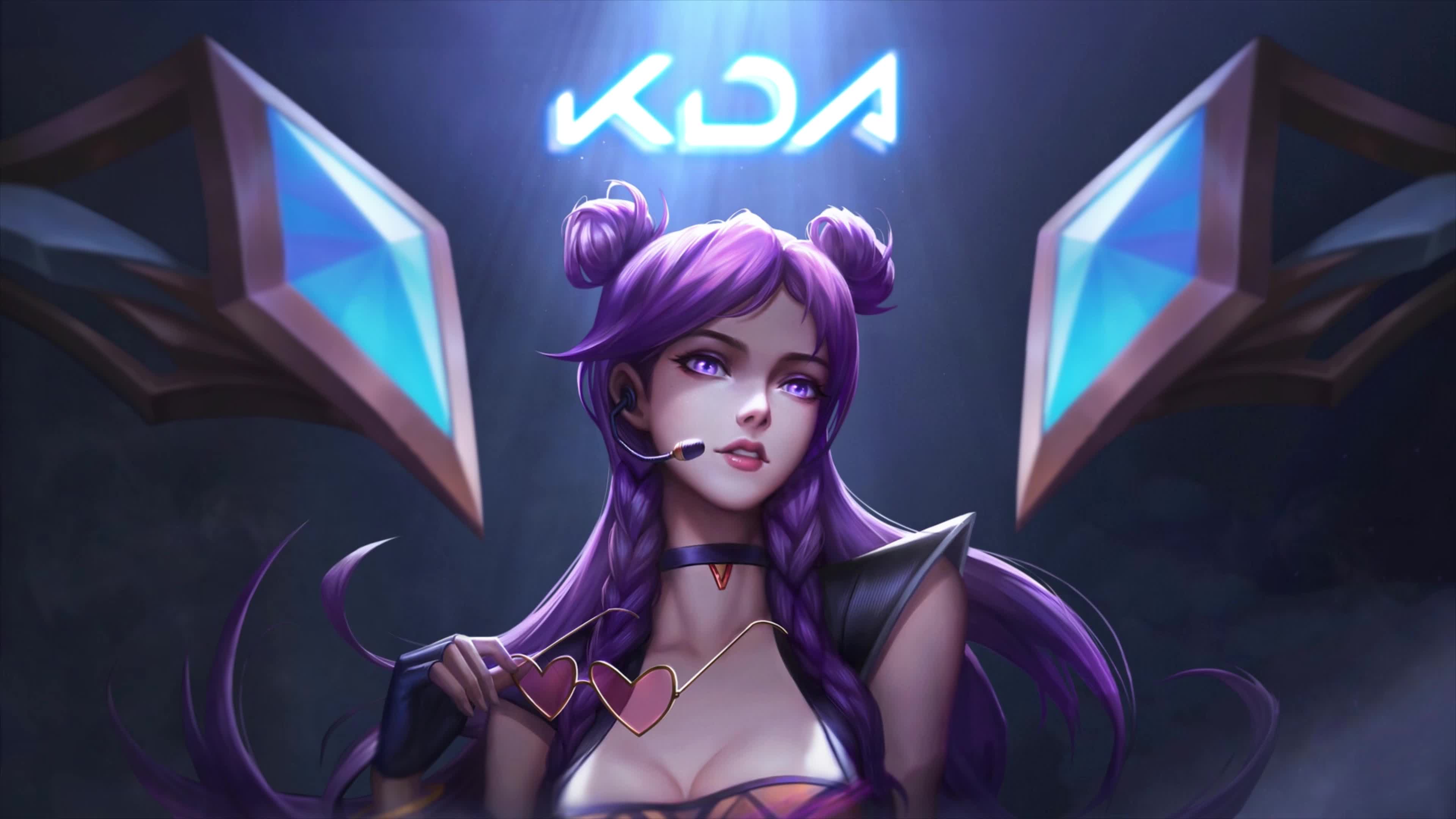 4K Kda Kaisa League Of Legends Live Wallpaper For PC