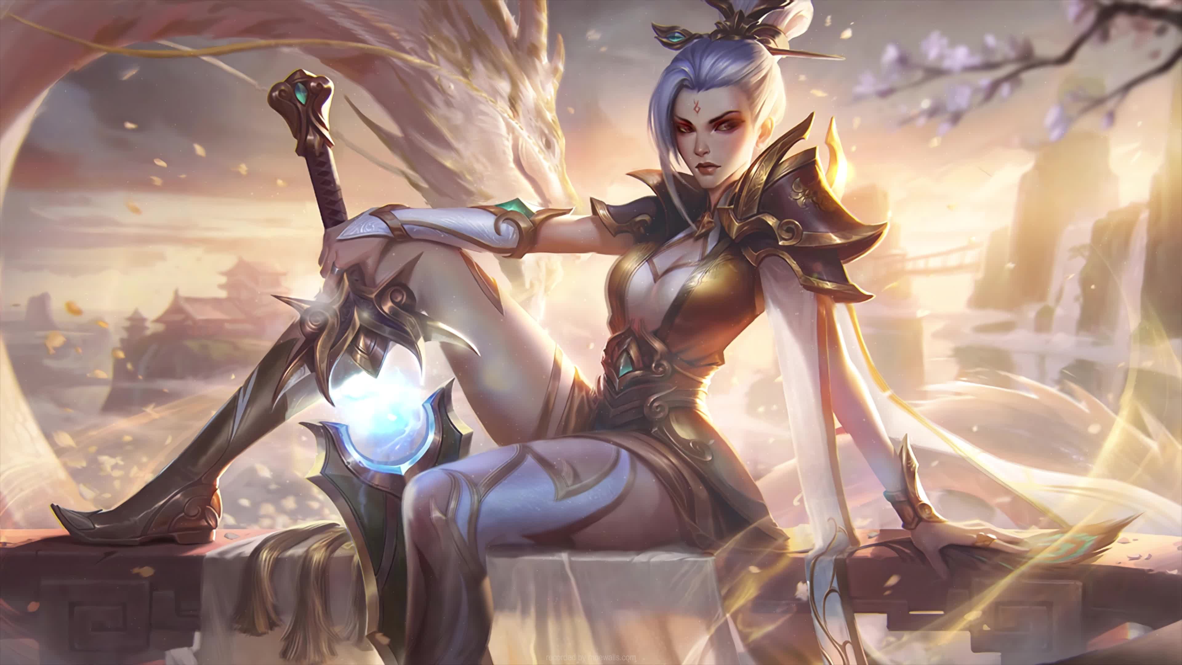 4K Prestige Valiant Sword Riven League Of Legends Live Wallpaper For PC