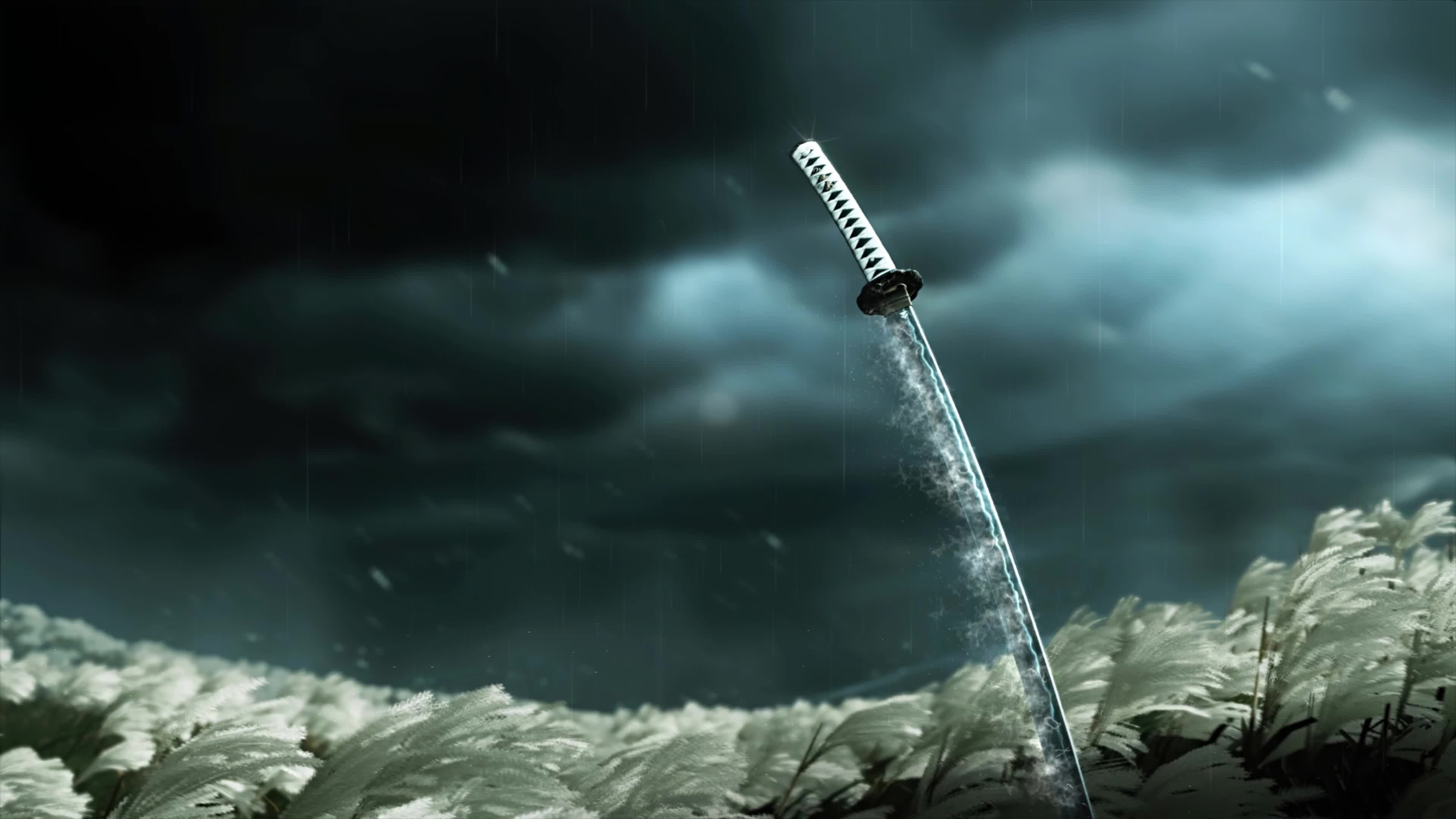 4K Yongli Sword Ghost Of Tsushima Live Wallpaper For PC