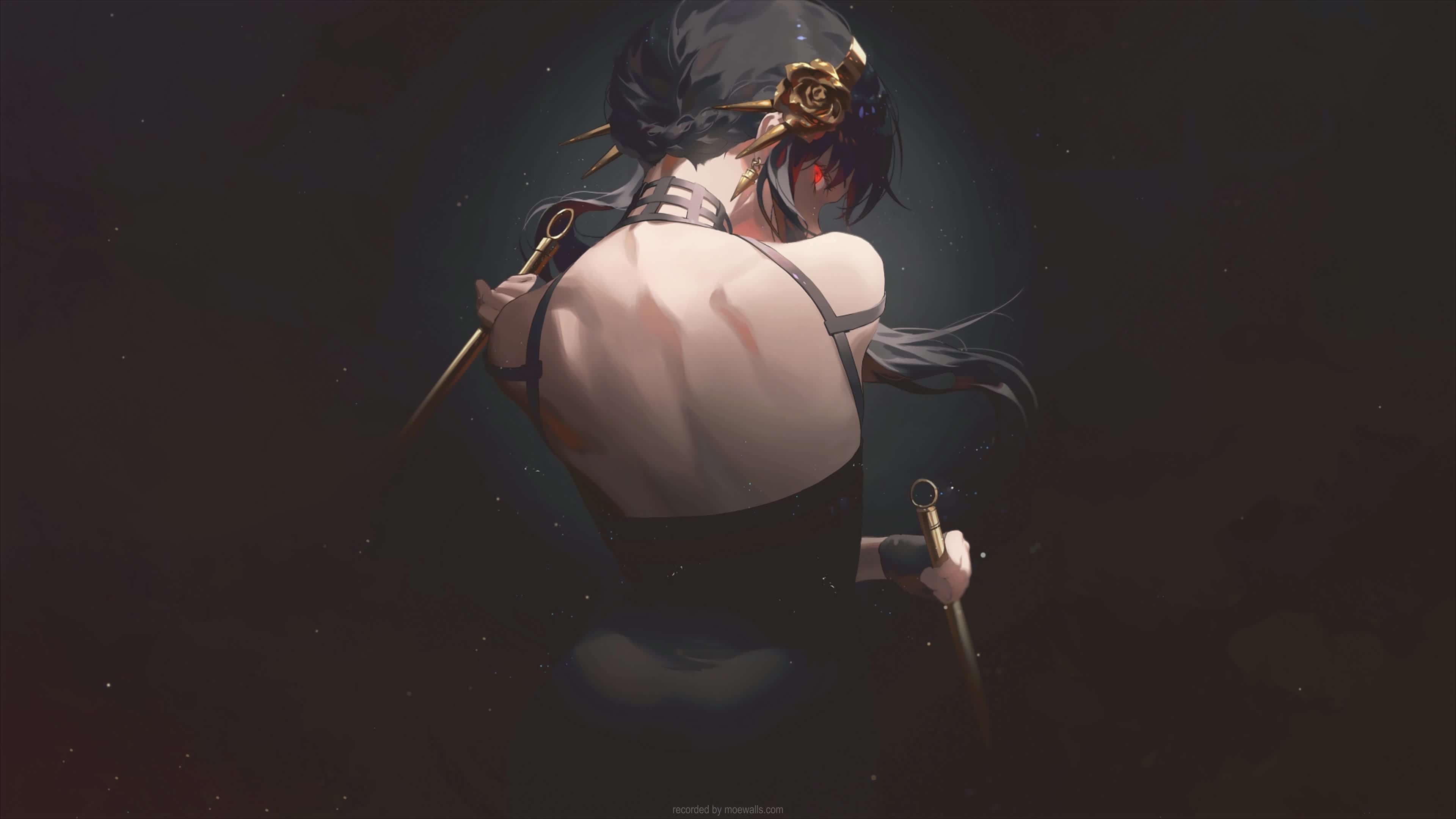 4K Yor Forger Assassin Spy X Family Live Wallpaper For PC