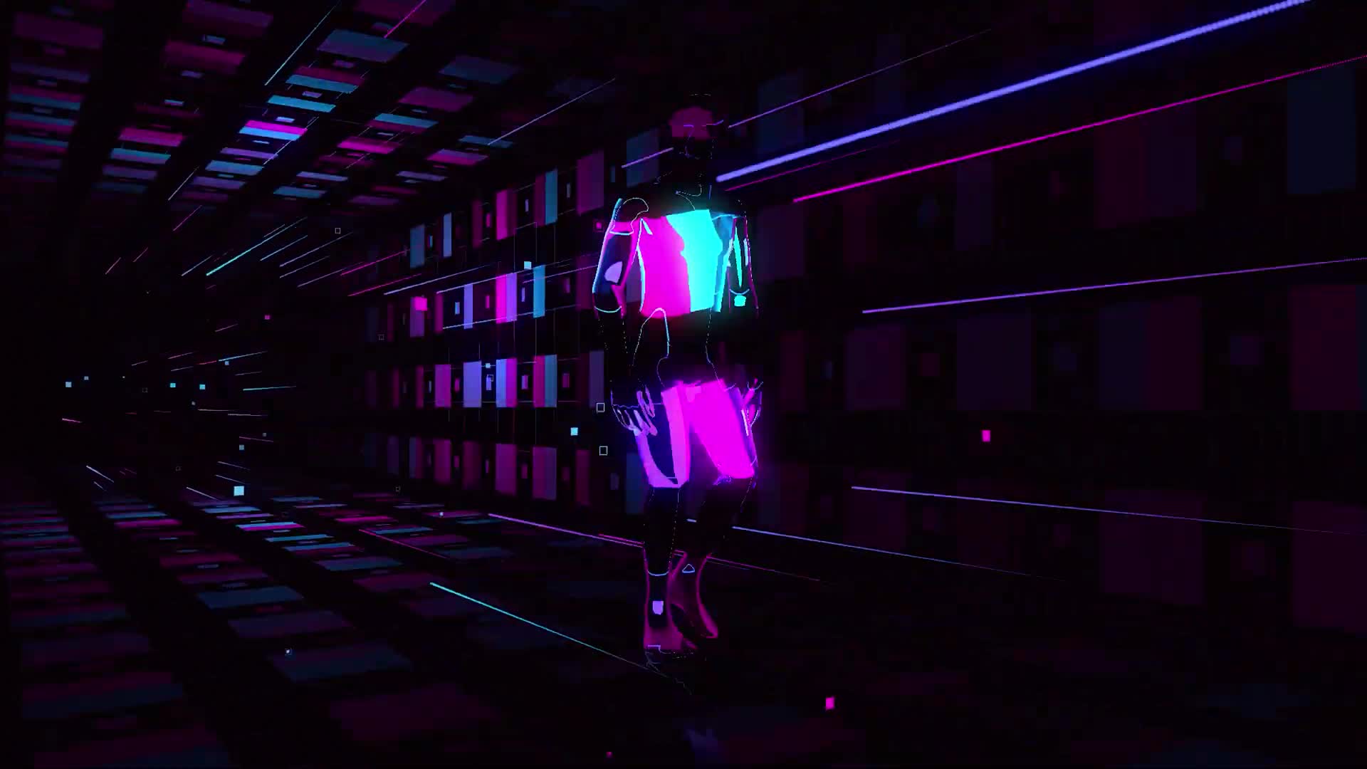 HD Video Walking Man No Loop Video