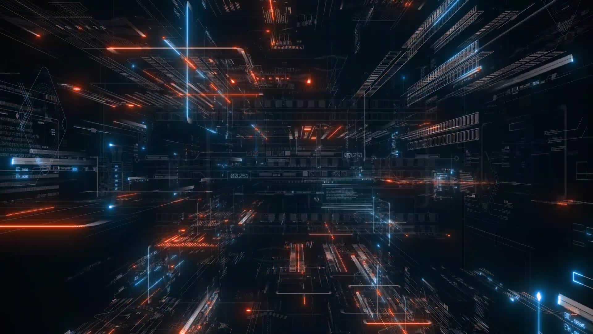 HD Video techlogy looped background Loop Video