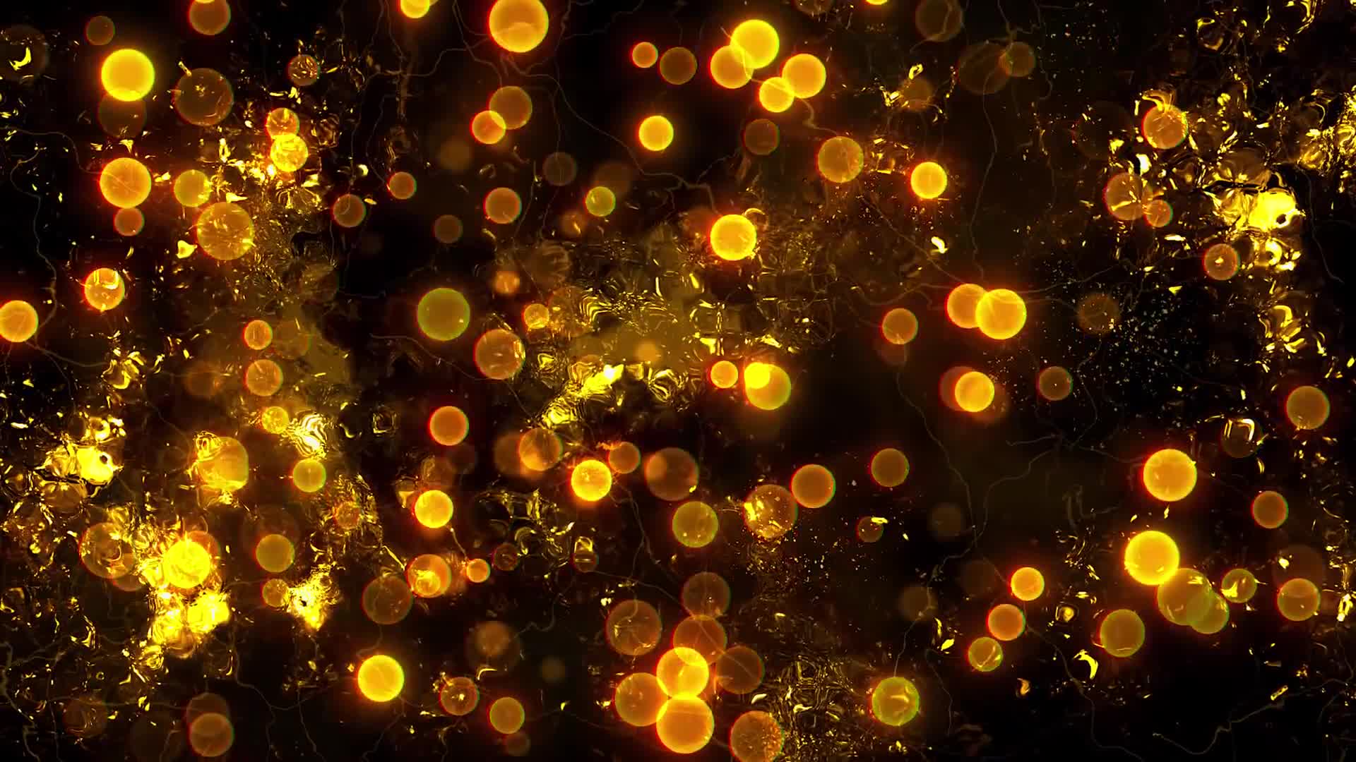 Golden Particles And Textures Animation Background Live wallpaper