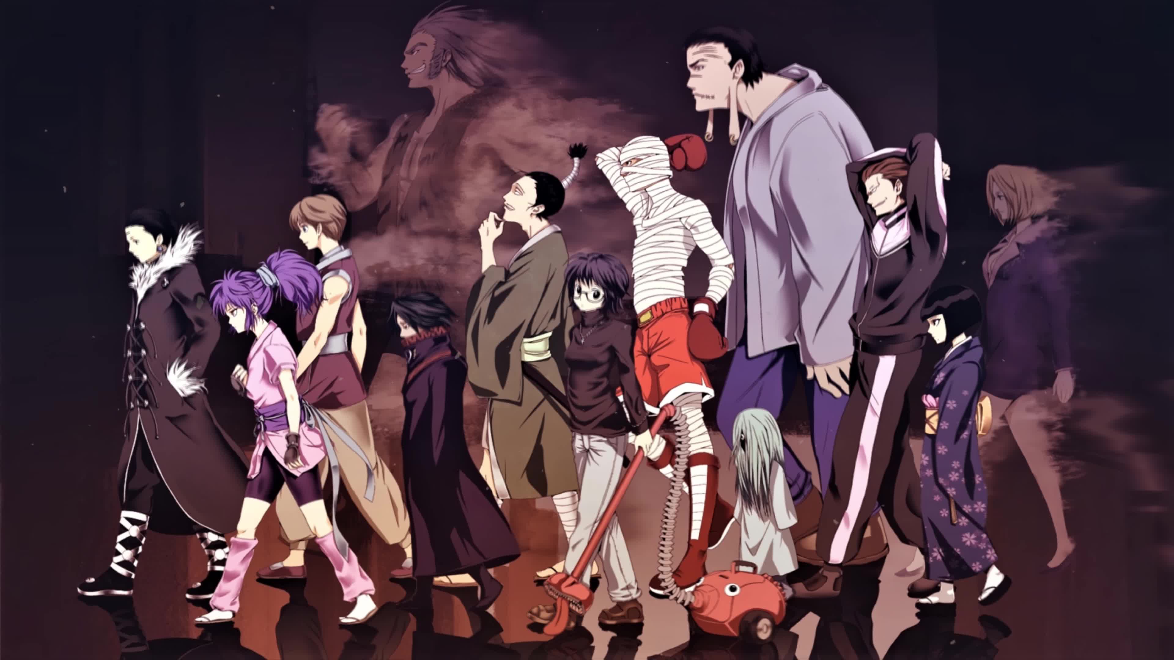 4K PC Phantom Troupe Hunter X Hunter Live Wallpaper