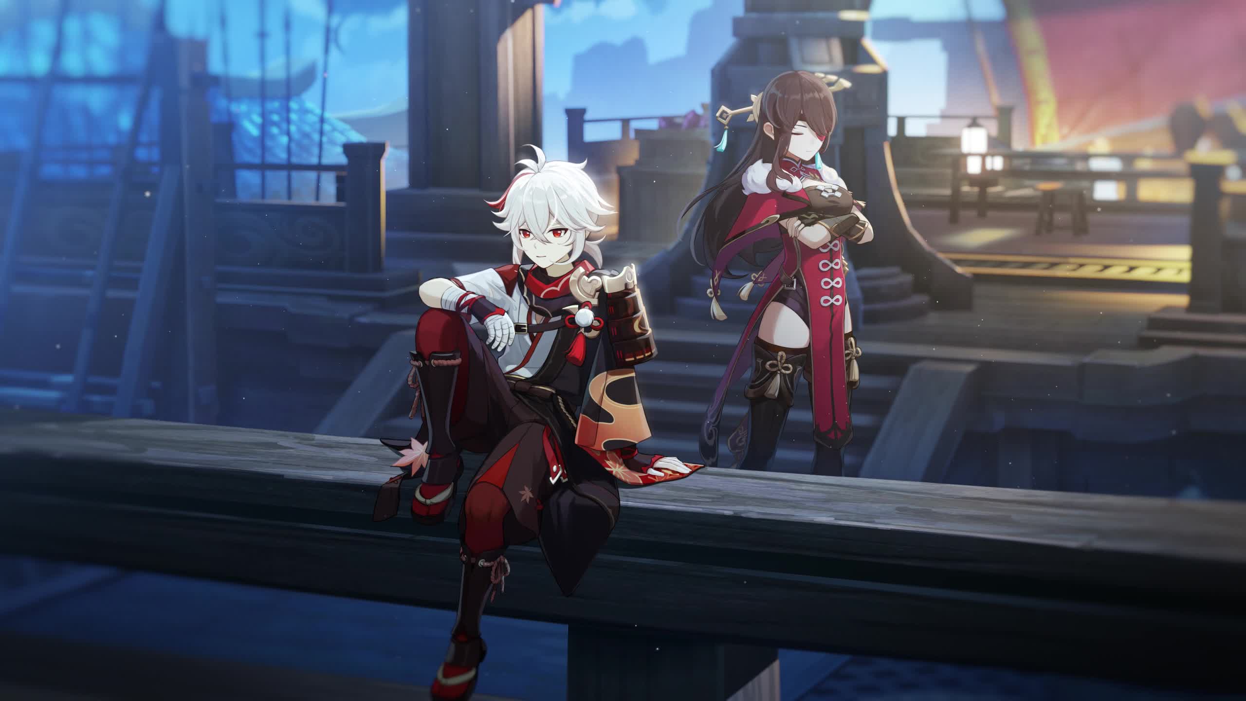 PC Anime Moonlit Breeze I Live Wallpaper