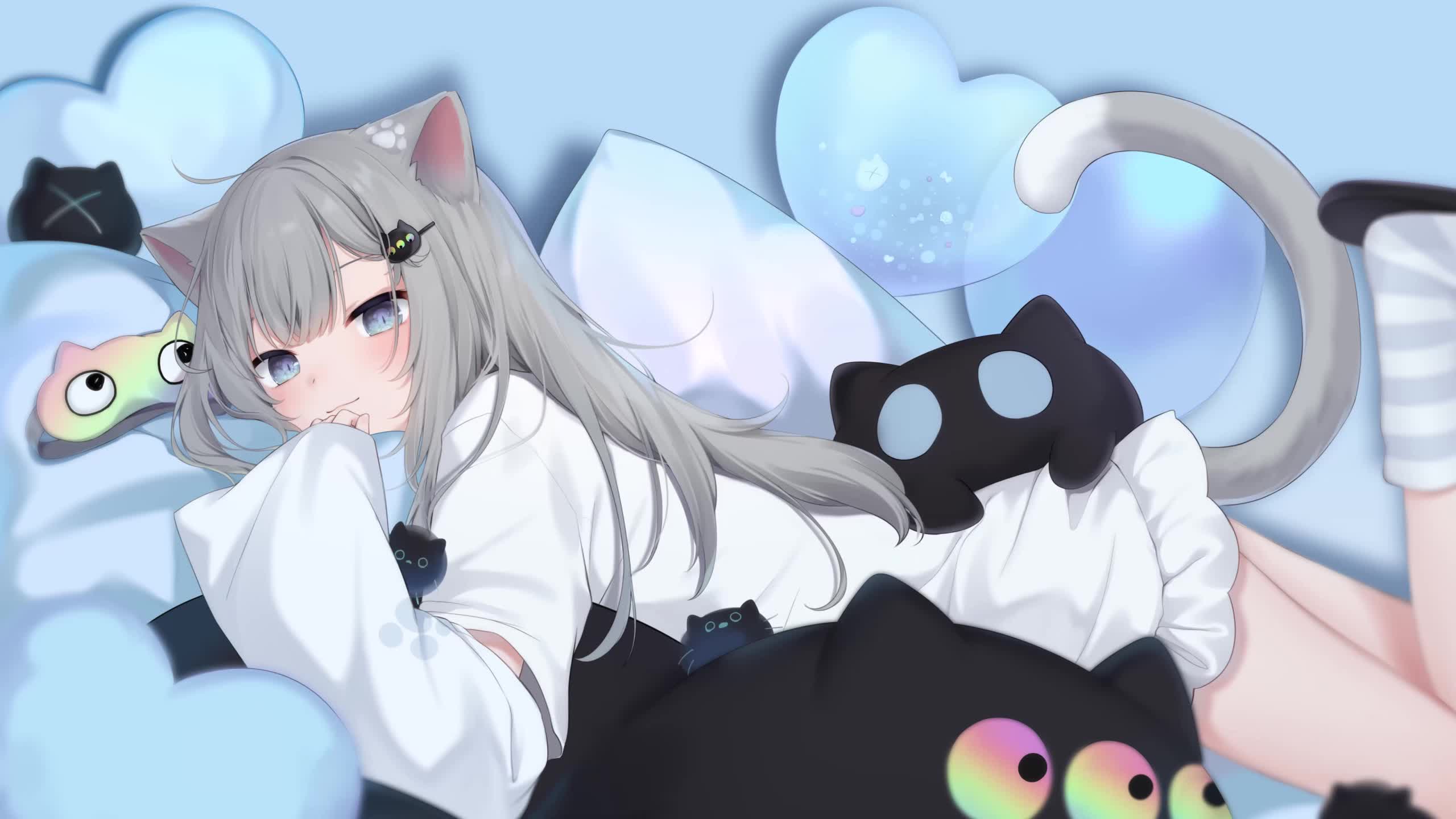 PC Anime NachoNeko Shizuku Live Wallpaper live wallpaper