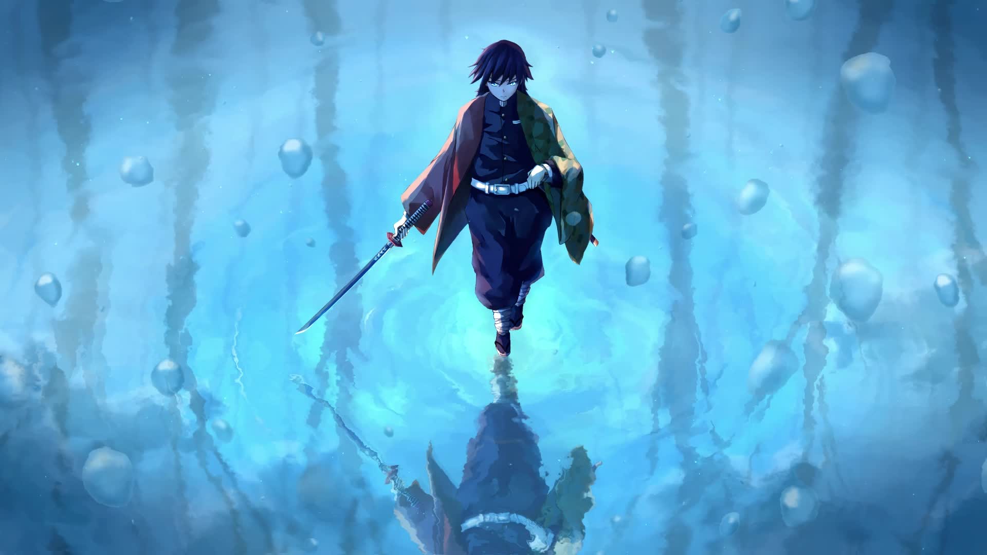 PC Anime Giyu Tomioka Live Wallpaper