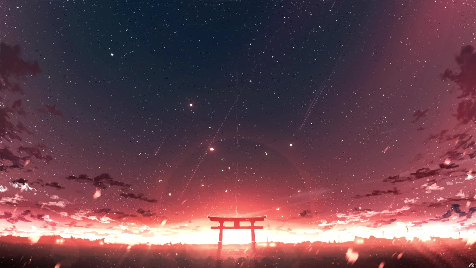 PC Anime Dawn Live Wallpaper