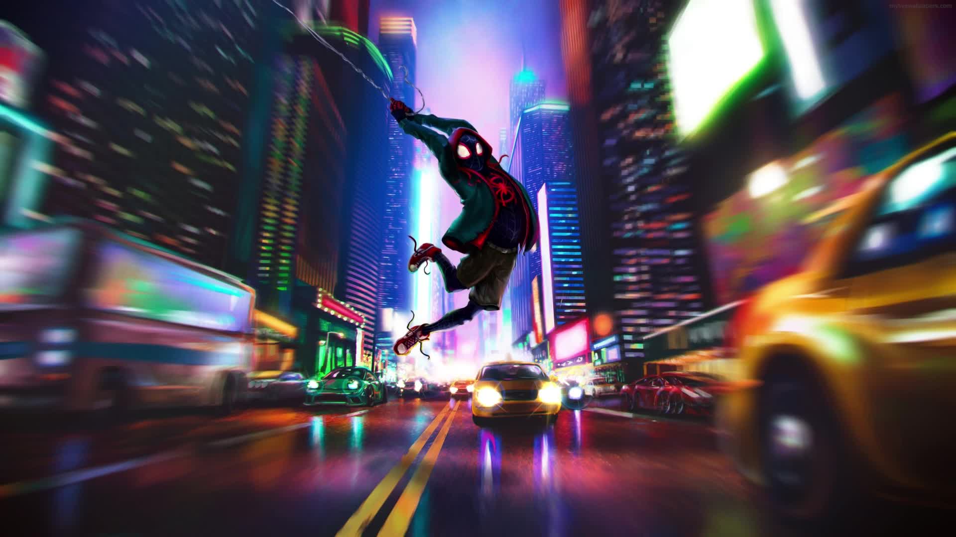 PC Desktop Miles Morales NYC Live Wallpaper