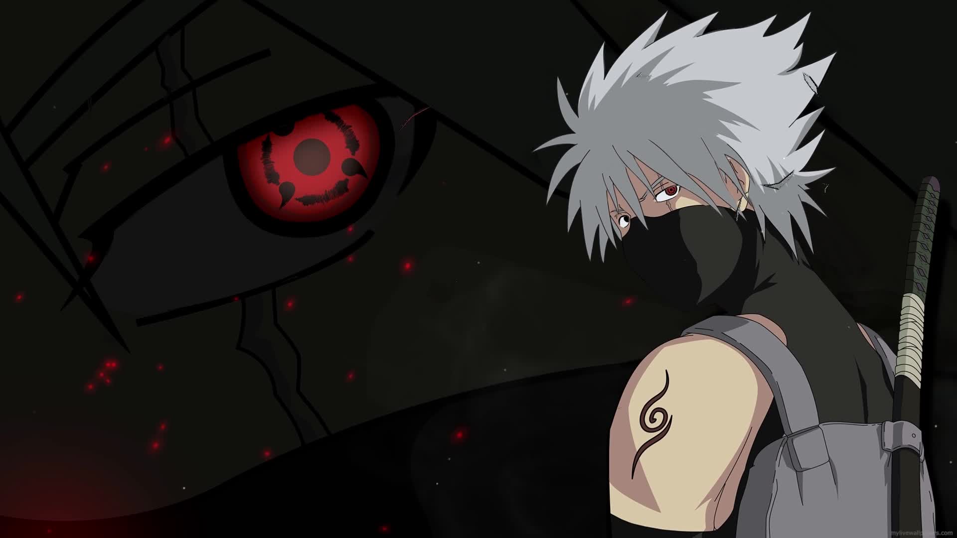 PC Desktop Sharingan Eye Kakashi Live Wallpaper