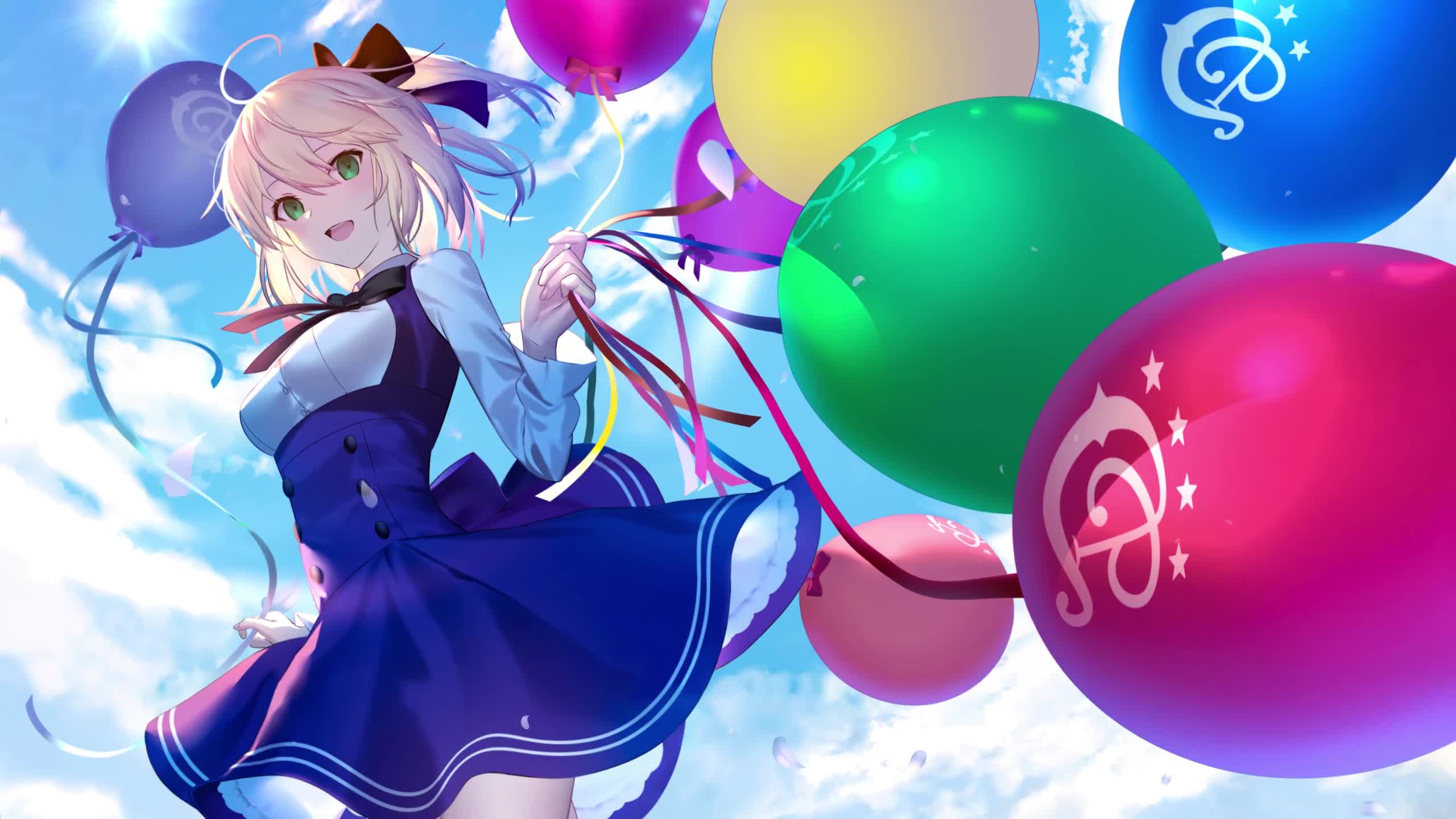 PC HD Saber Altria Pendragon Live Anime Wallpaper