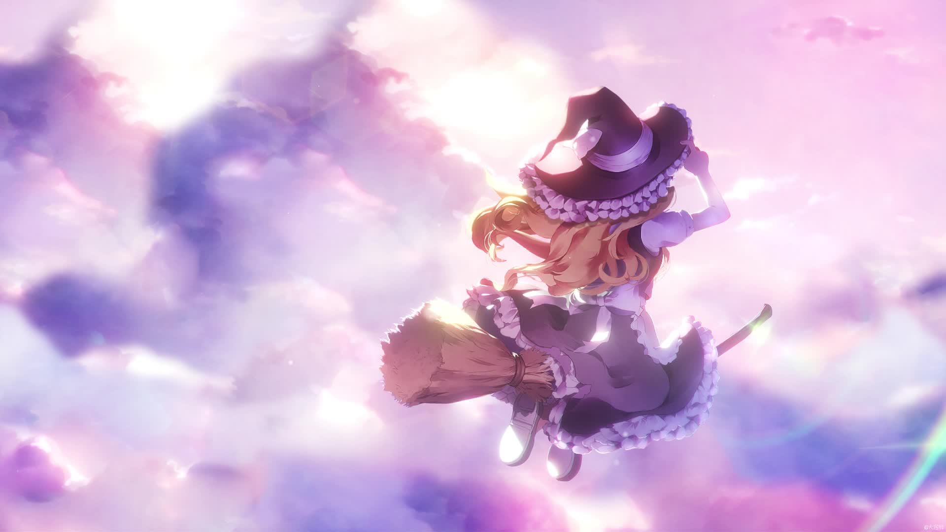 PC HD Magician Gigure Marisa Live Anime Wallpaper