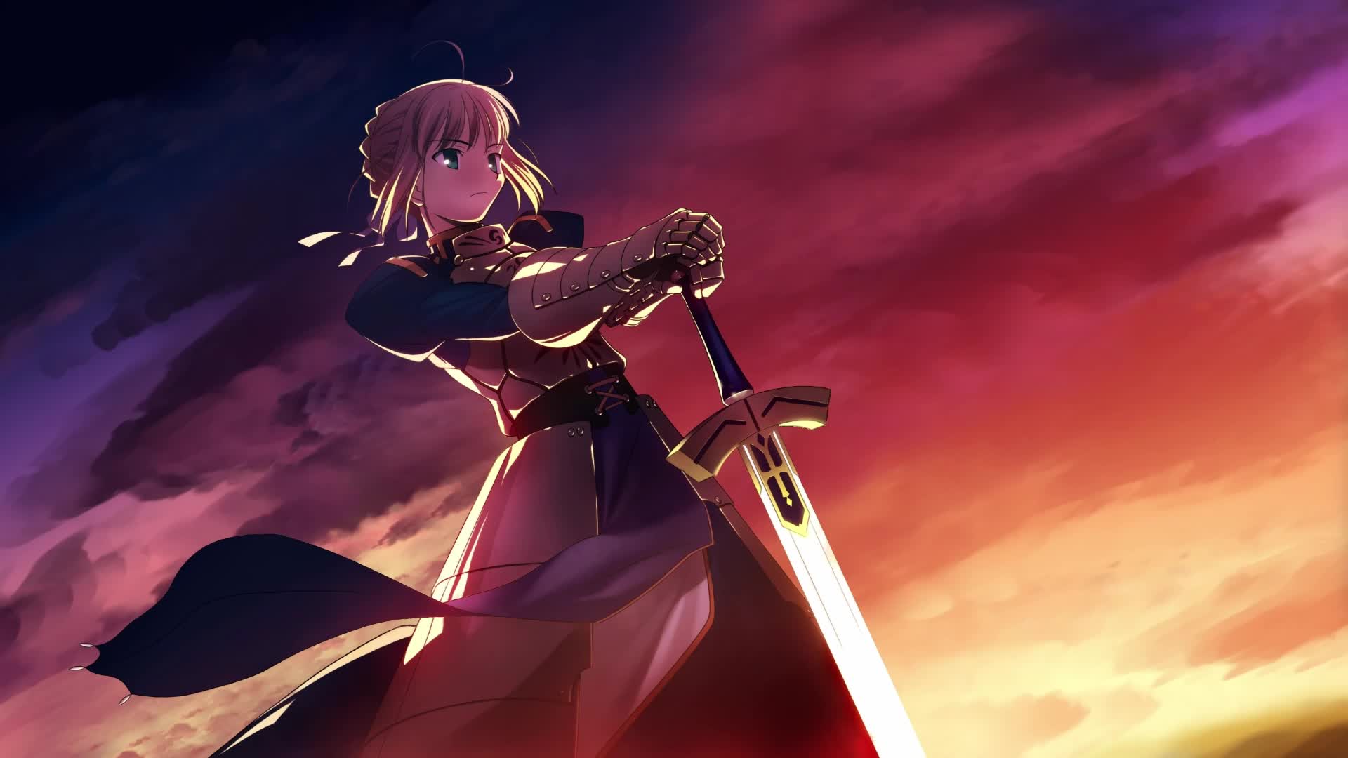 PC HD Artoria Pendragon Saber Live Anime Wallpaper