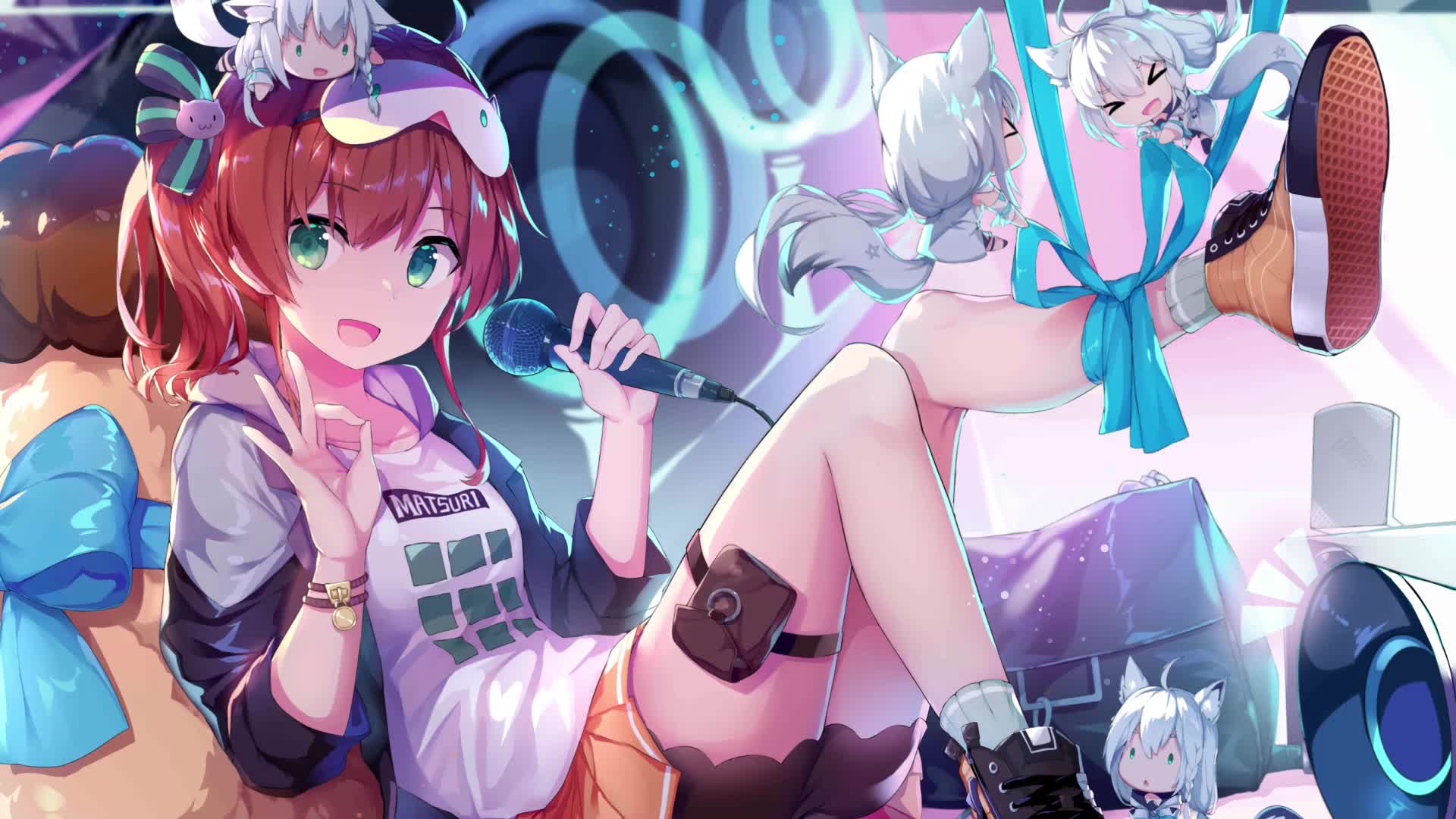 PC HD Natsuiro Matsuri Live Anime Wallpaper live wallpaper