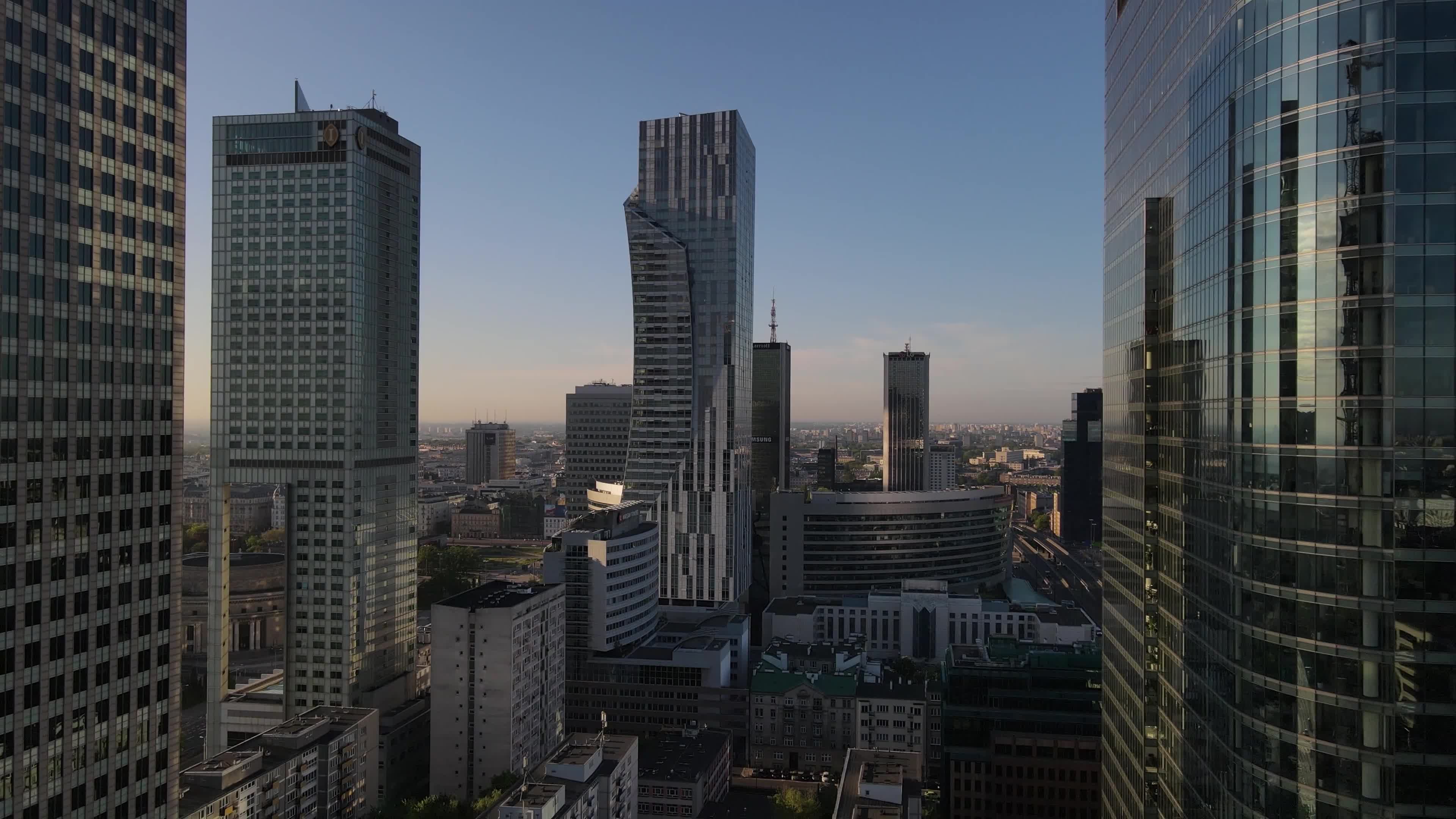 Skyscrapers 91744 Original Free Stock Video