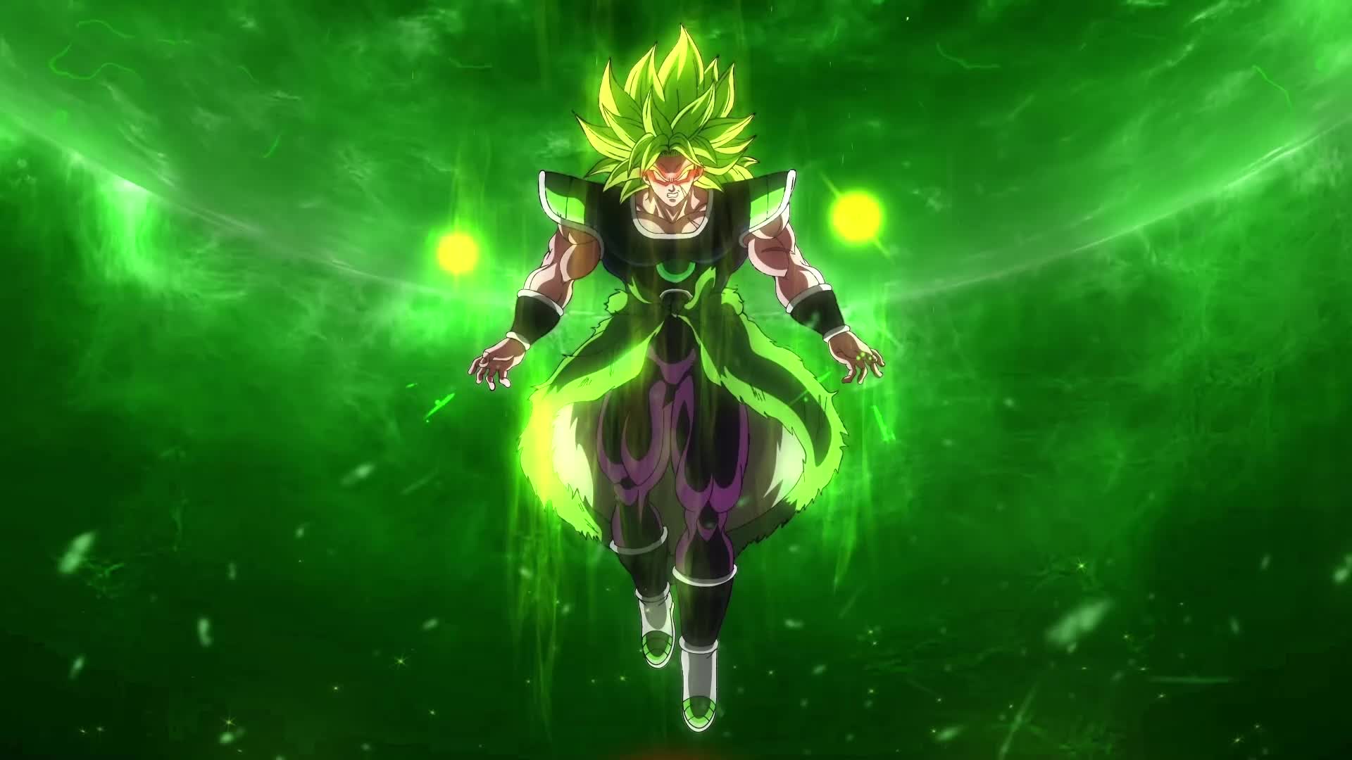 PC Desktop Broly Super Saiyan Dragon Ball Super Live Wallpaper