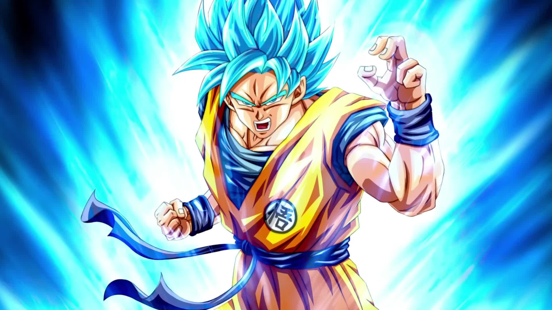 PC Desktop Son Goku Super Saiyan Blue Desktop Live Wallpaper
